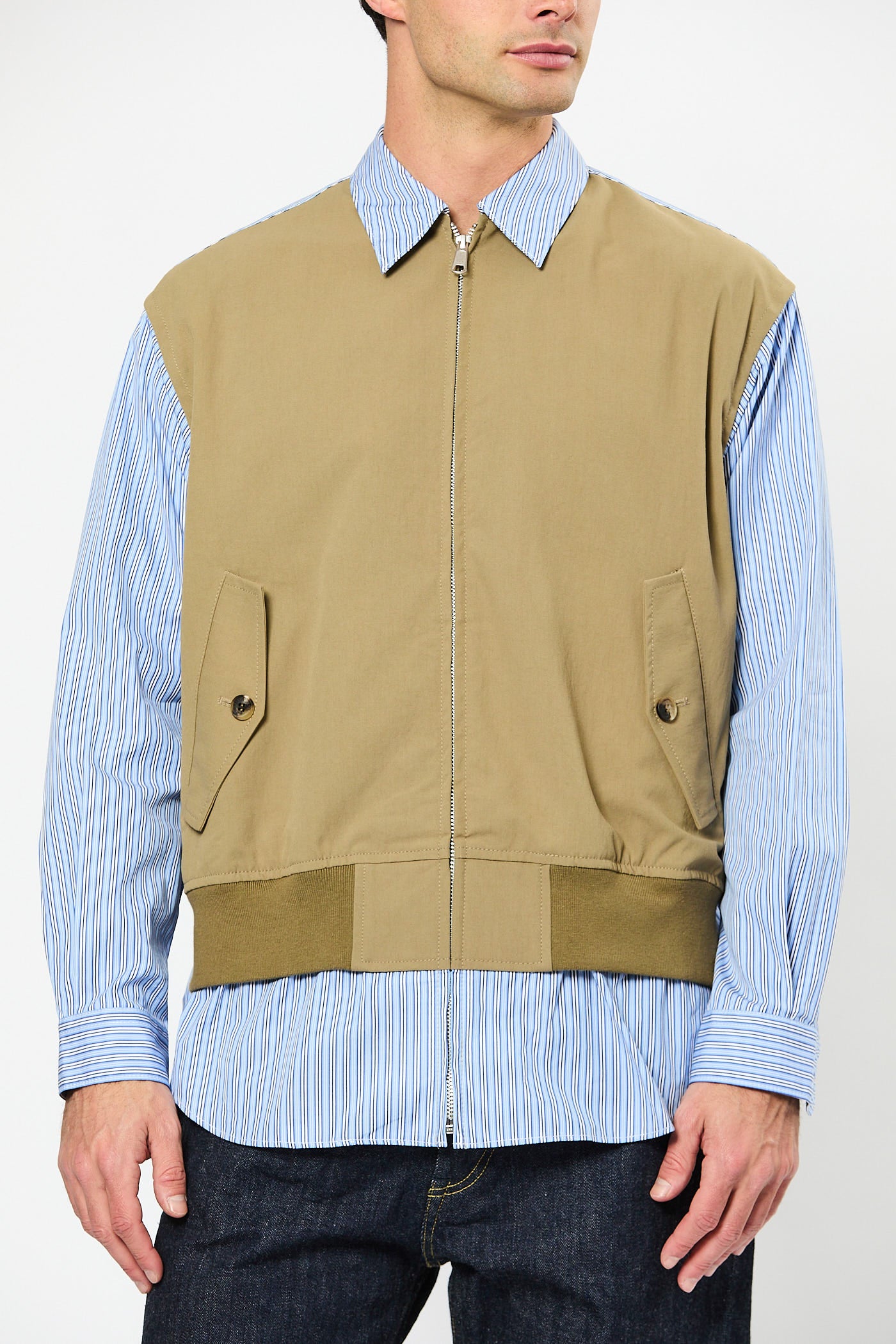 Hybrid Blouson Shirt