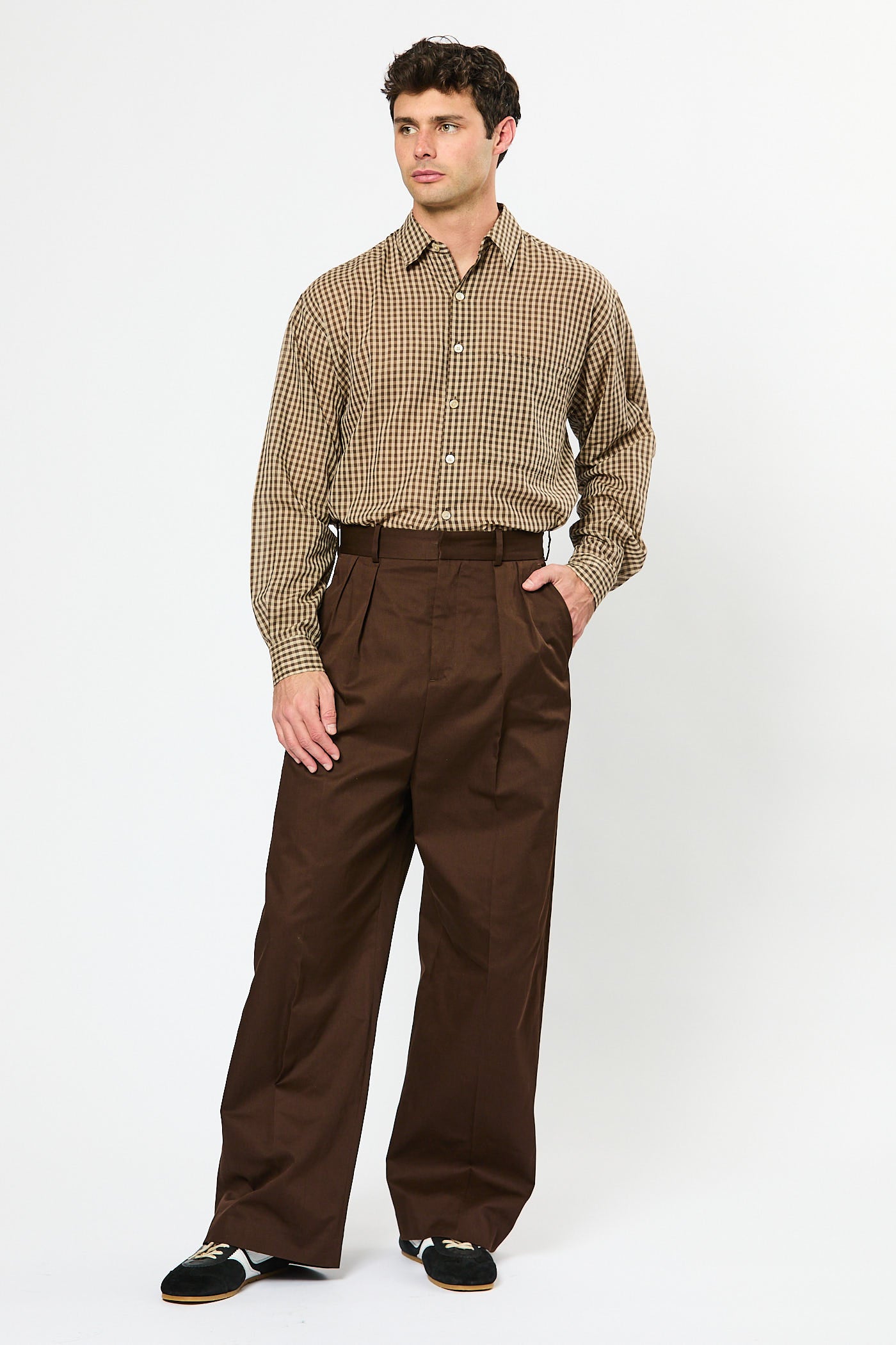 Pleated Trousers