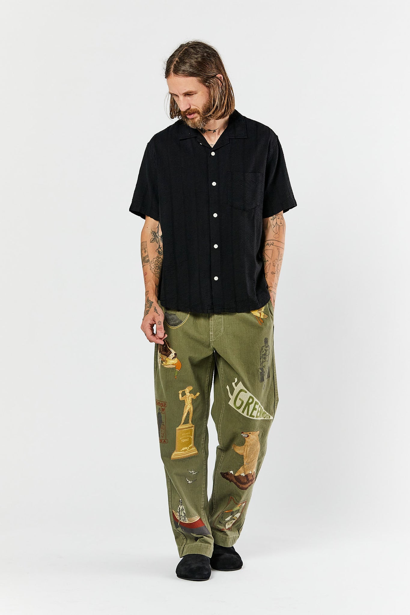 Army Green Gallery 002 Pant