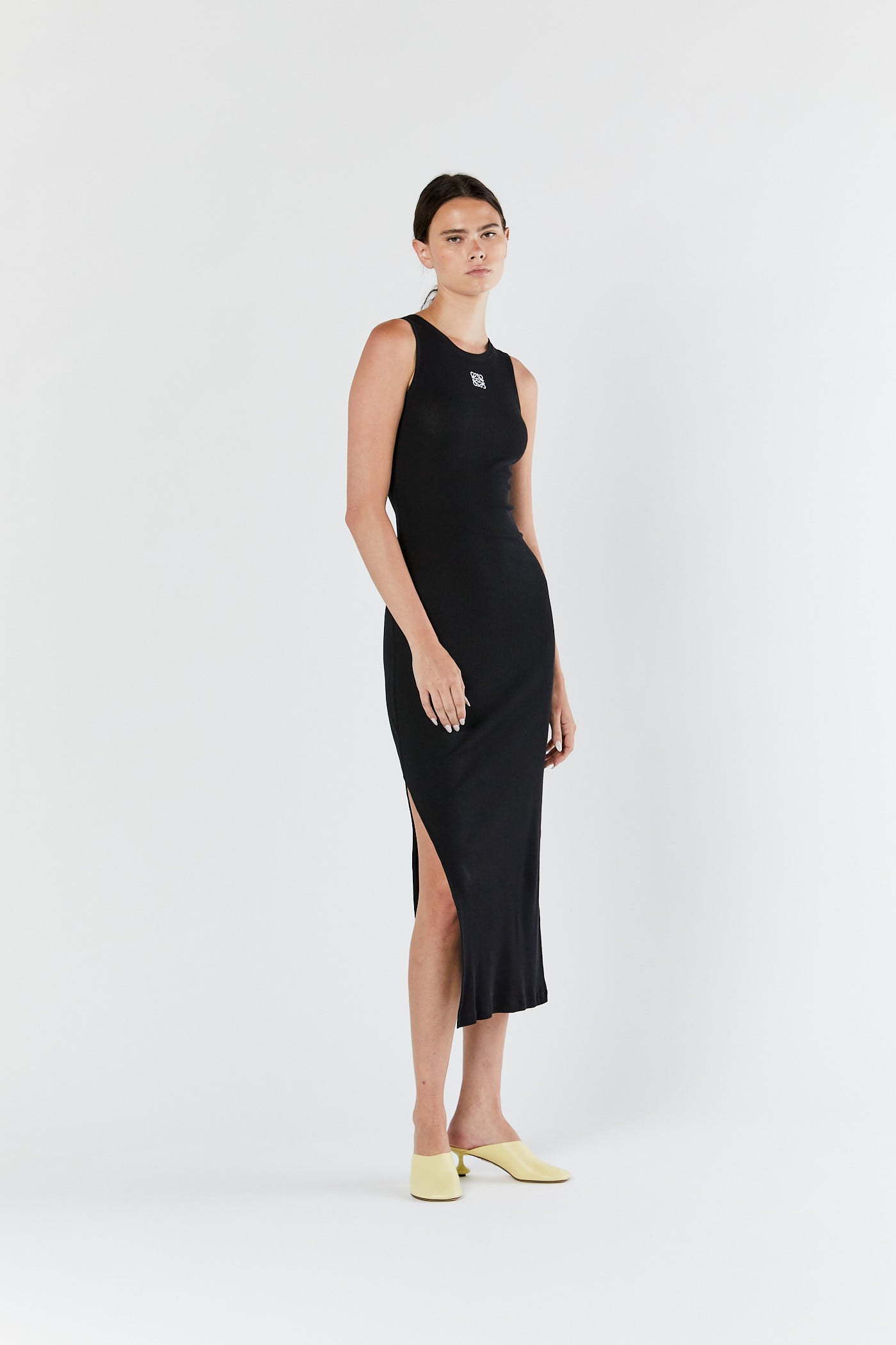 Black Anagram Tank Dress