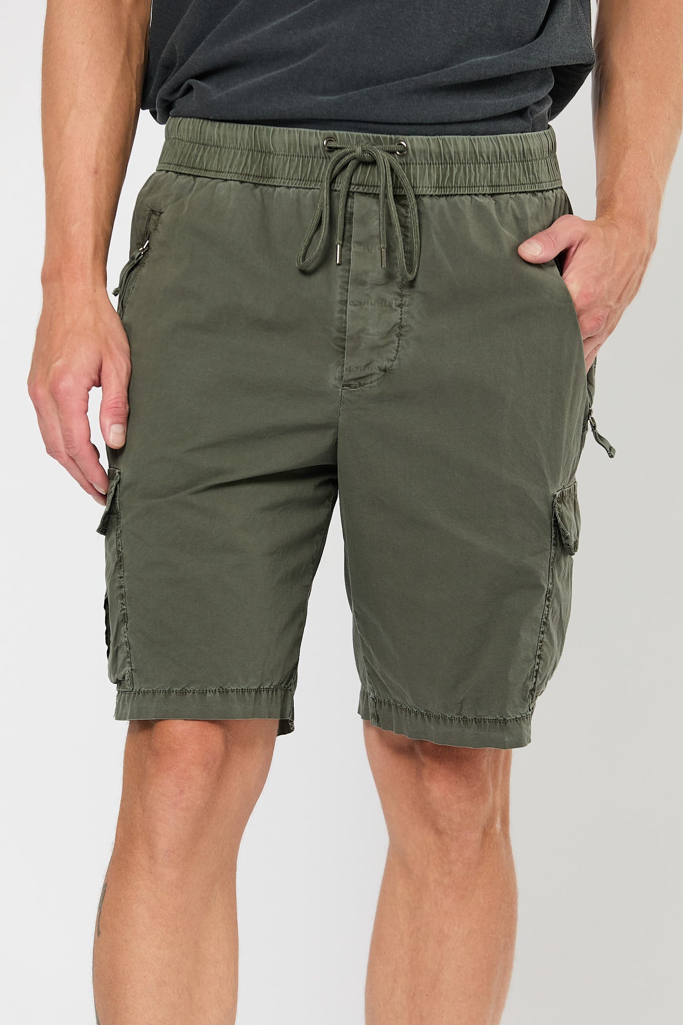 Poplin Cargo Short