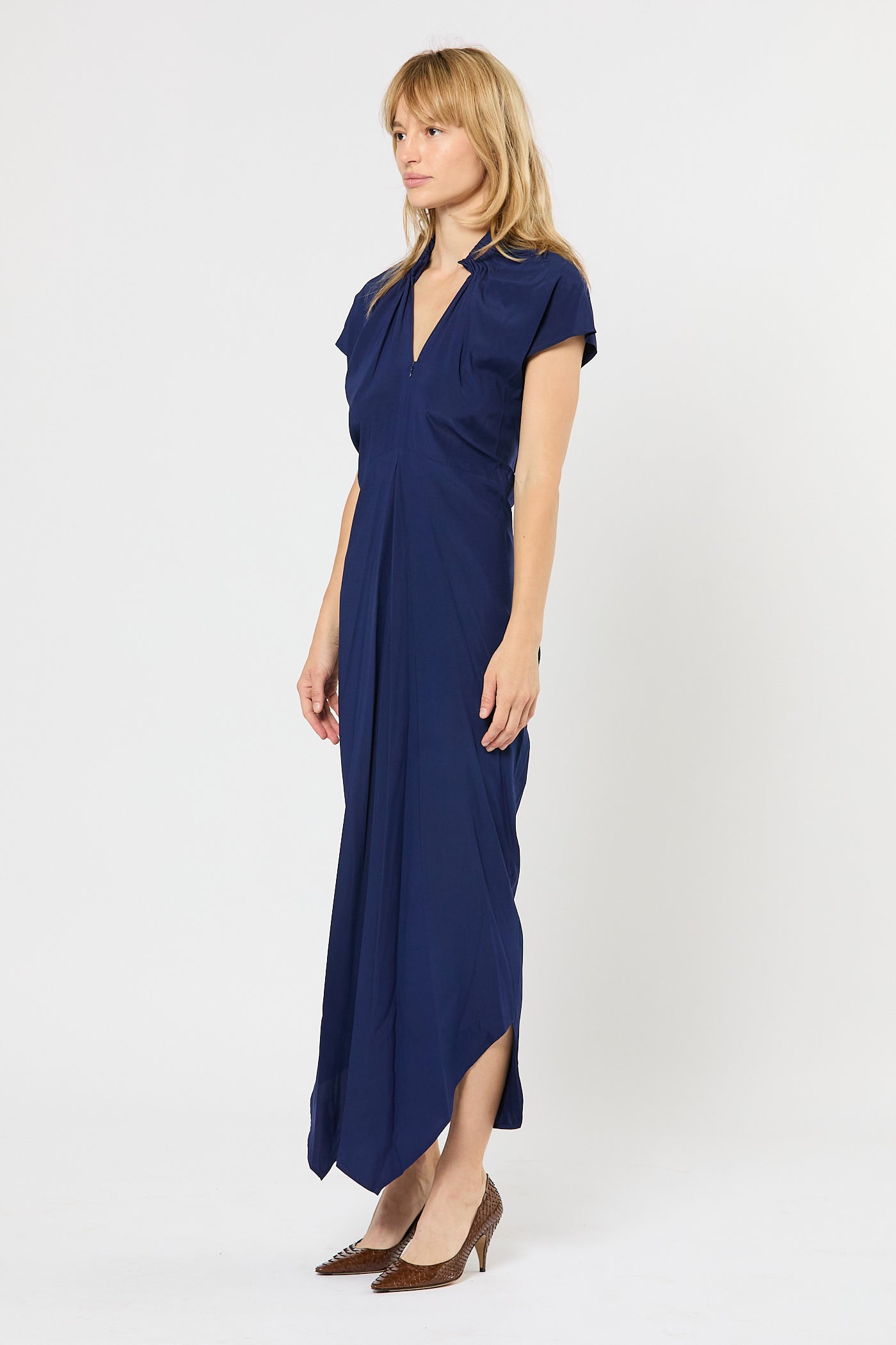 Long Ruched Stella Dress