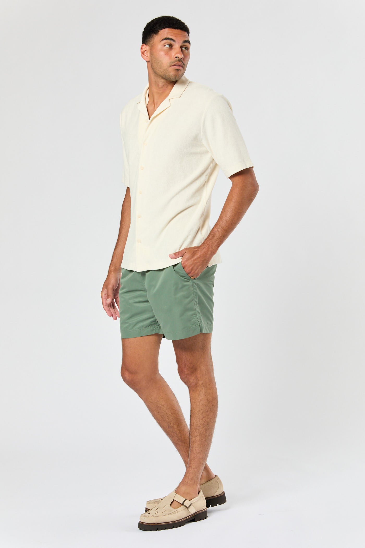 Sunspel Toweling Camp Shirt | ByGeorge Austin