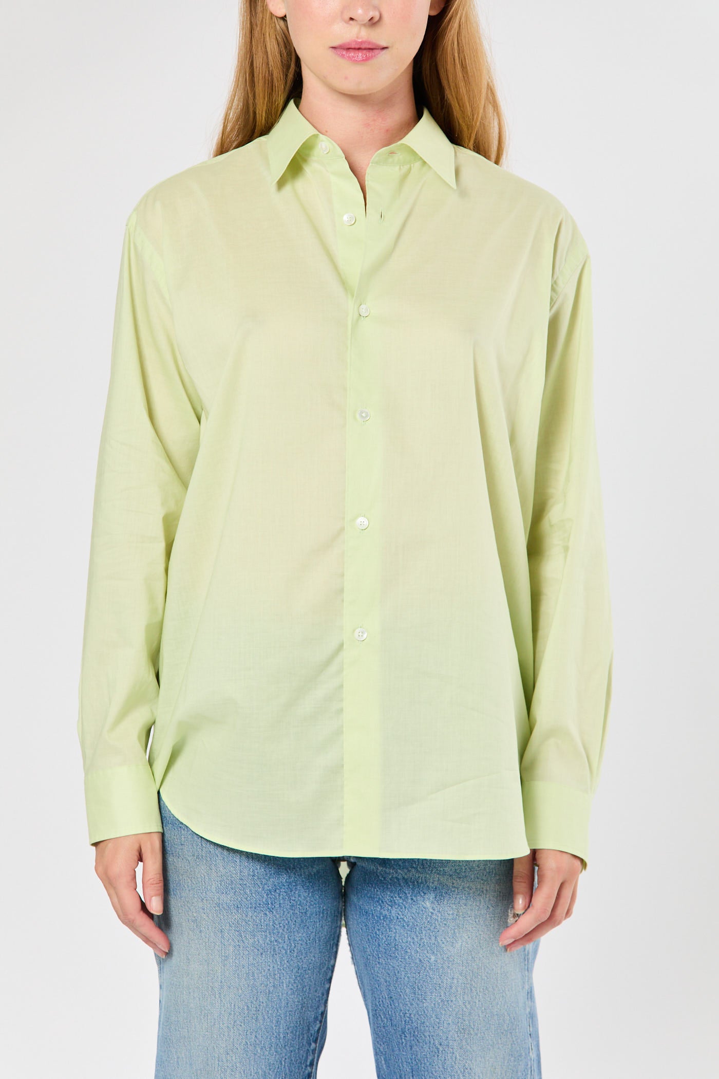 Auralee Washed Finx Shirt | ByGeorge Austin