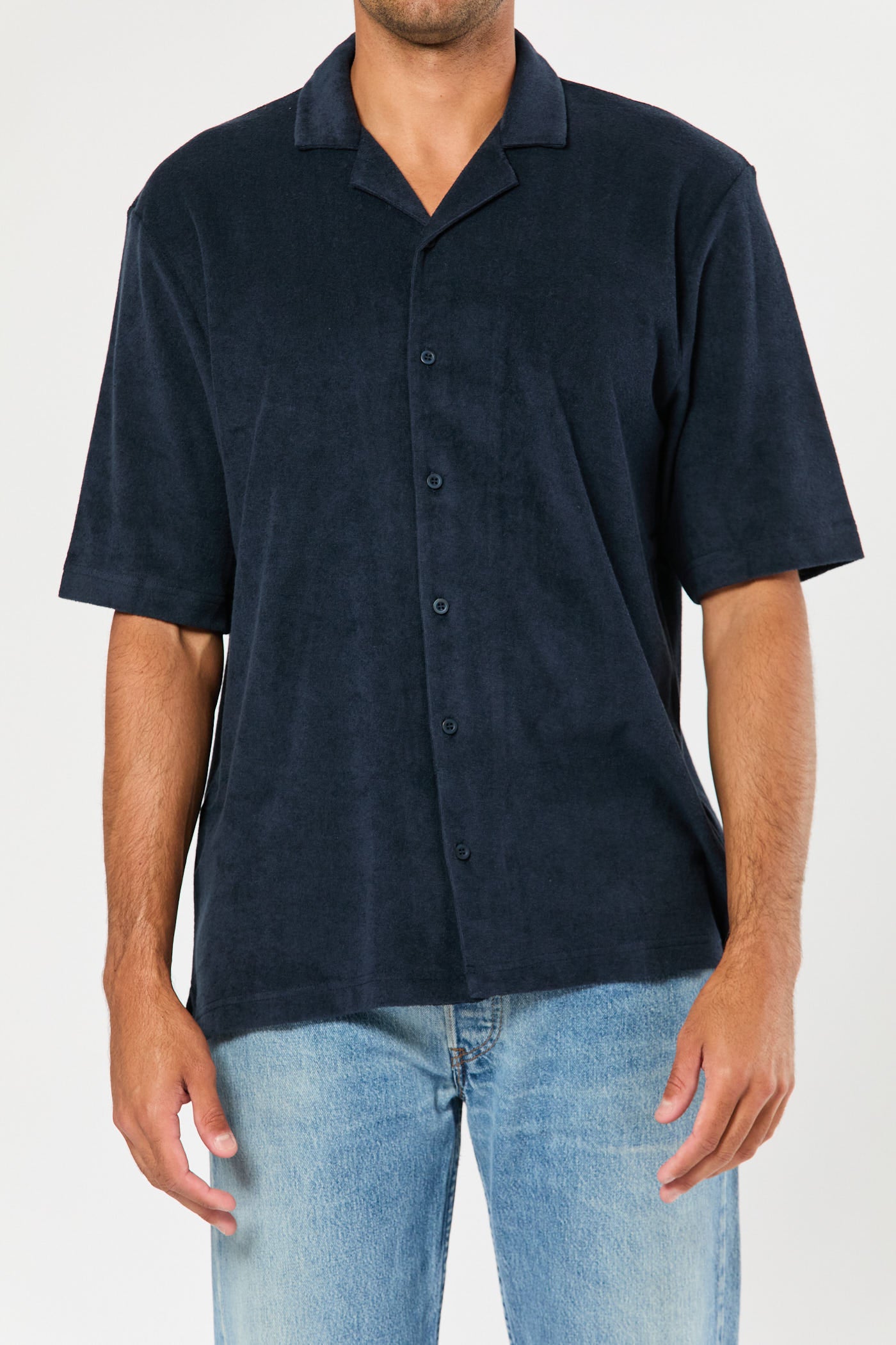 Sunspel Toweling Camp Shirt | ByGeorge Austin