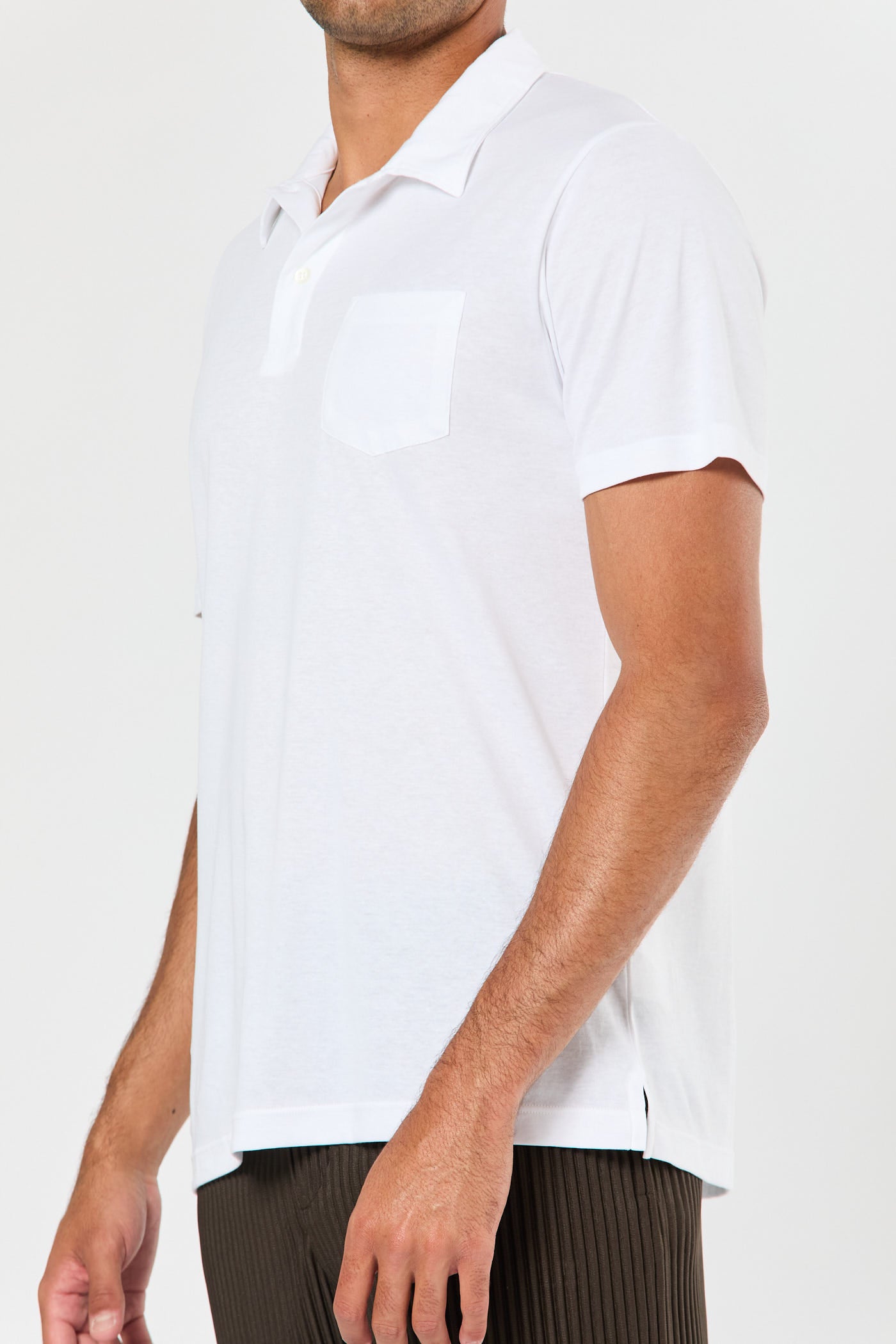 Sunspel SS Sea Island Polo | ByGeorge Austin