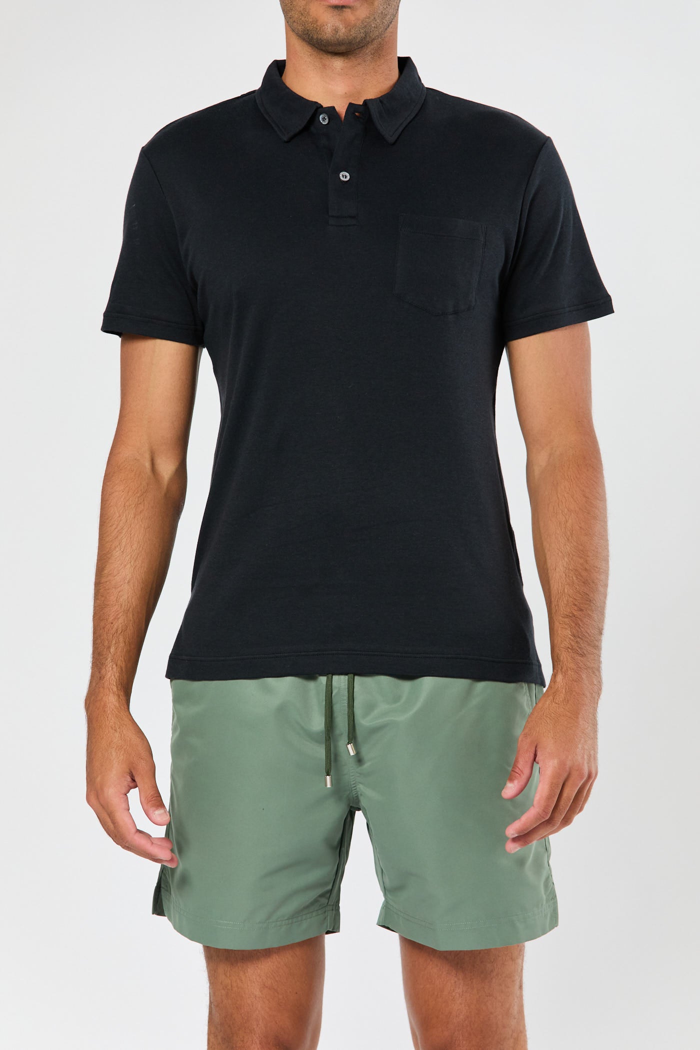 Sunspel SS Sea Island Polo | ByGeorge Austin