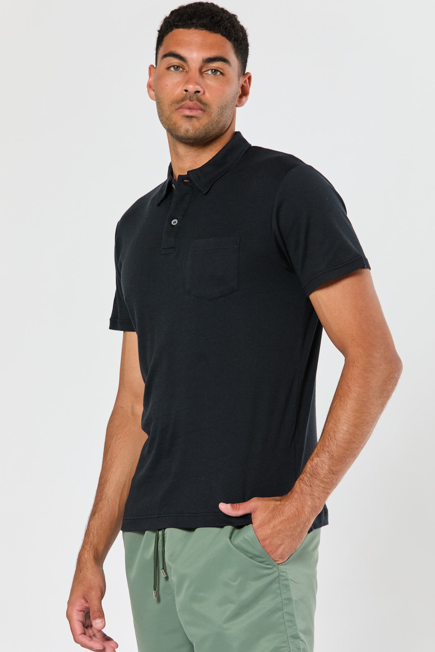 Sunspel SS Sea Island Polo | ByGeorge Austin