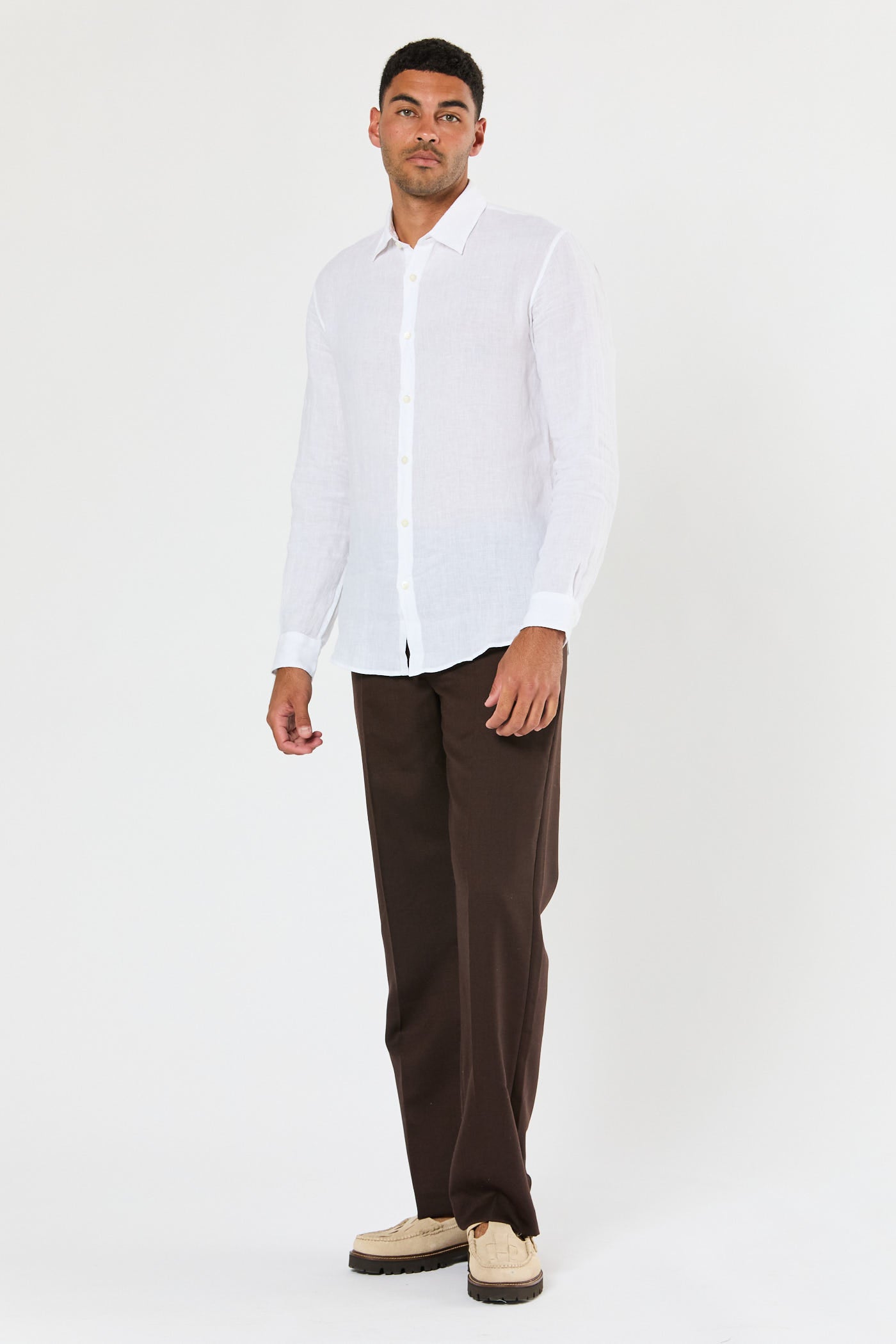 Sunspel Linen Shirt | ByGeorge Austin