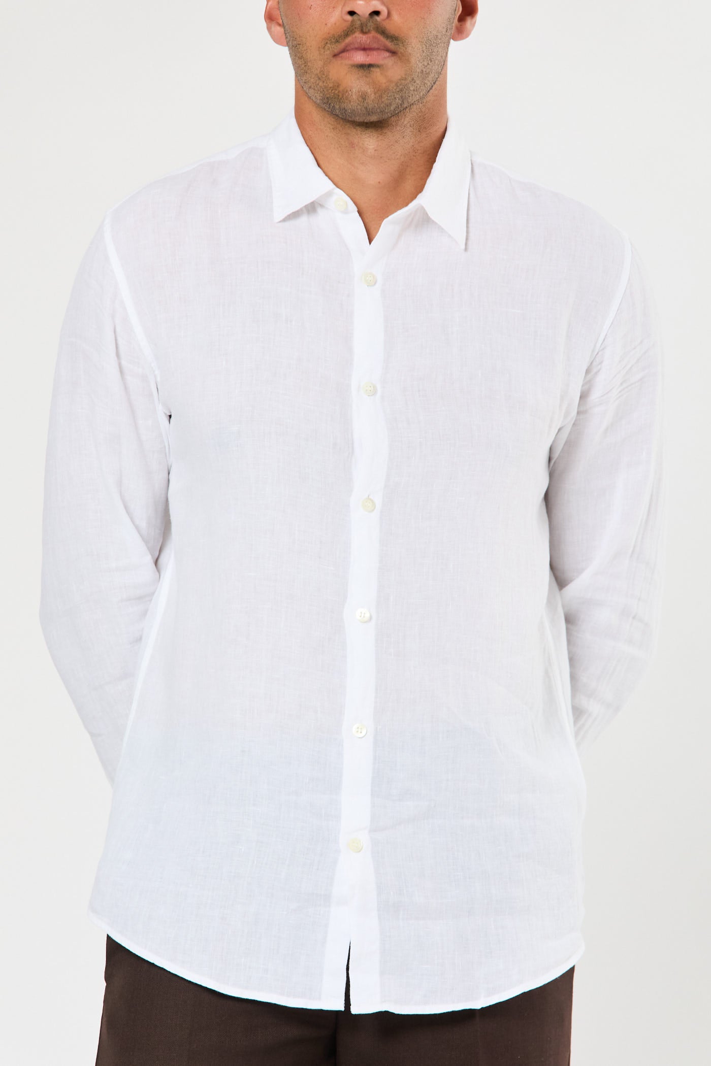 Sunspel Linen Shirt | ByGeorge Austin