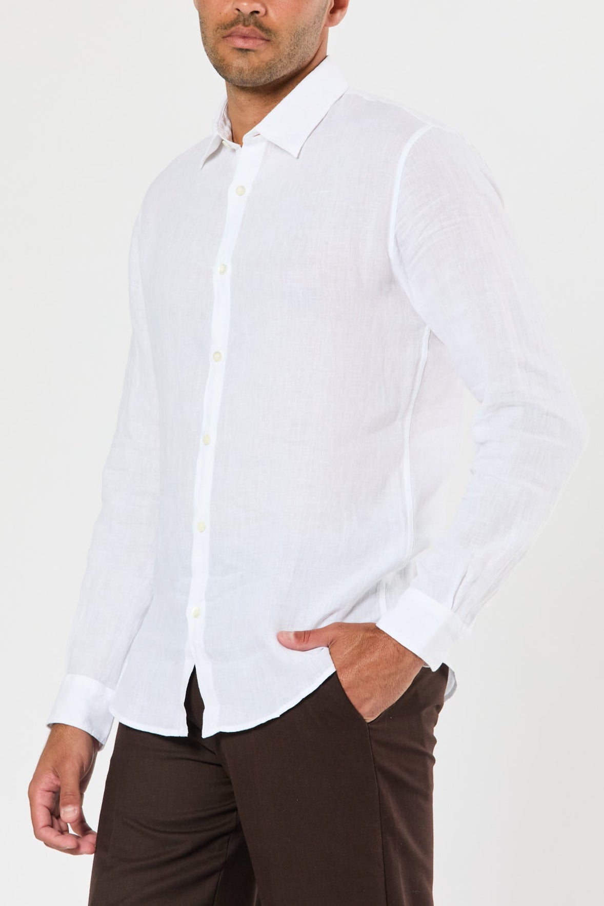 Sunspel Linen Shirt | ByGeorge Austin