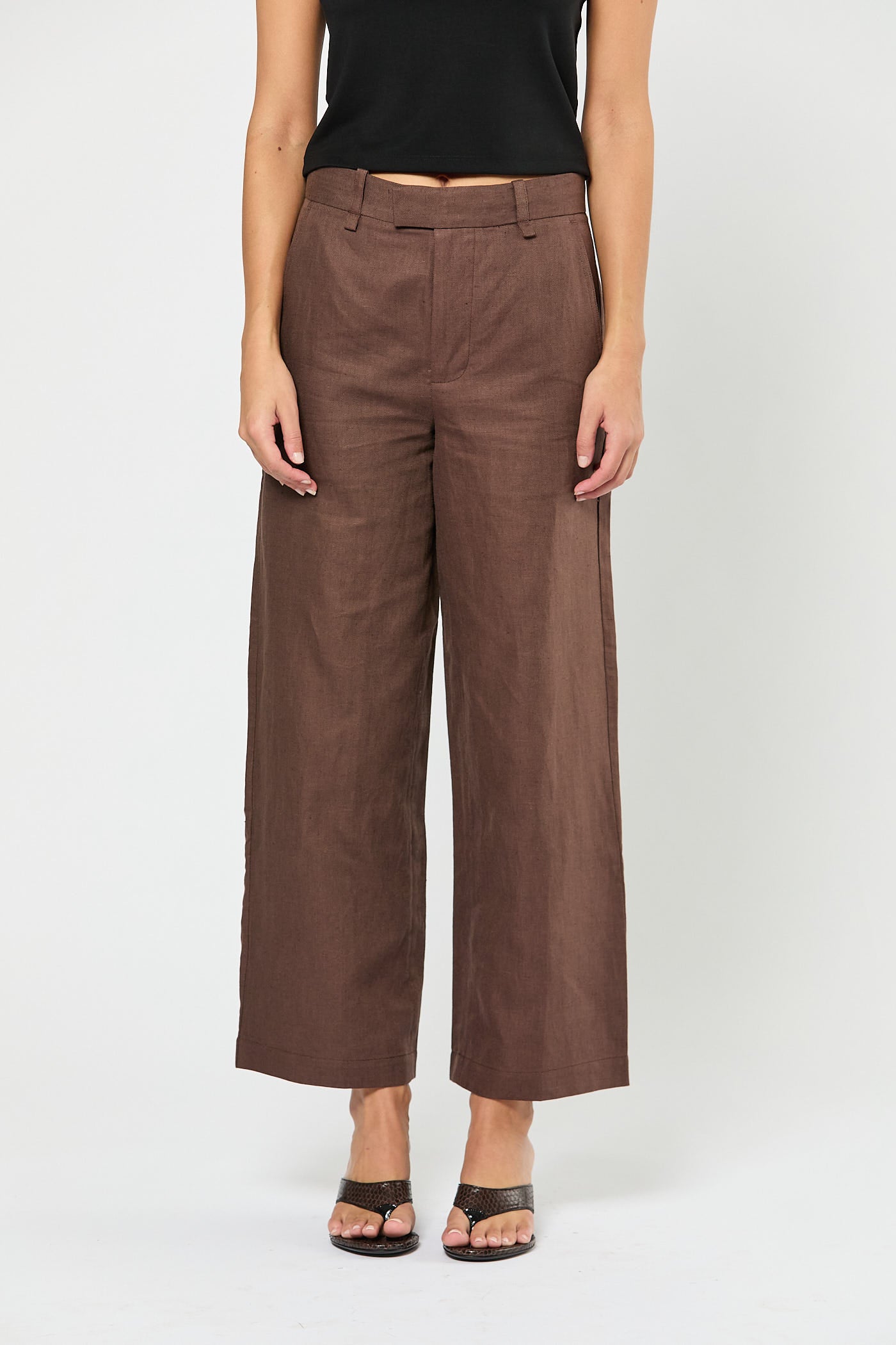 Cropped Roomy Trouser