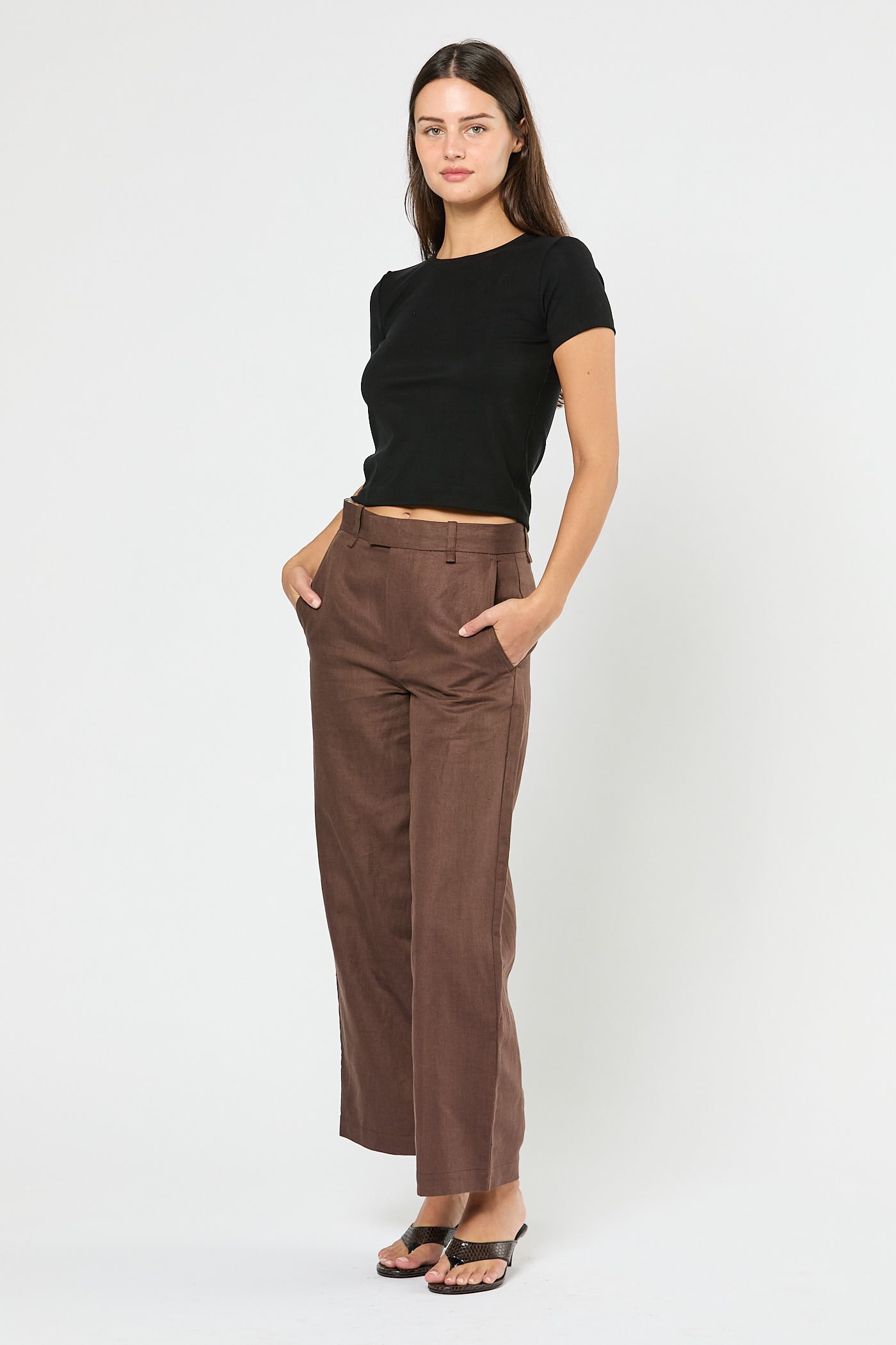 Cropped Roomy Trouser