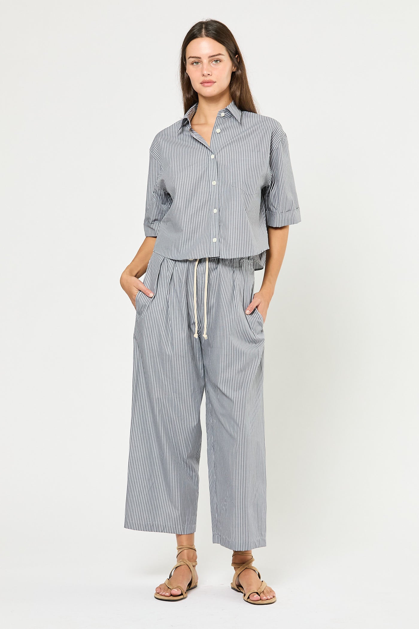 Crop Oversized Short Sleeve