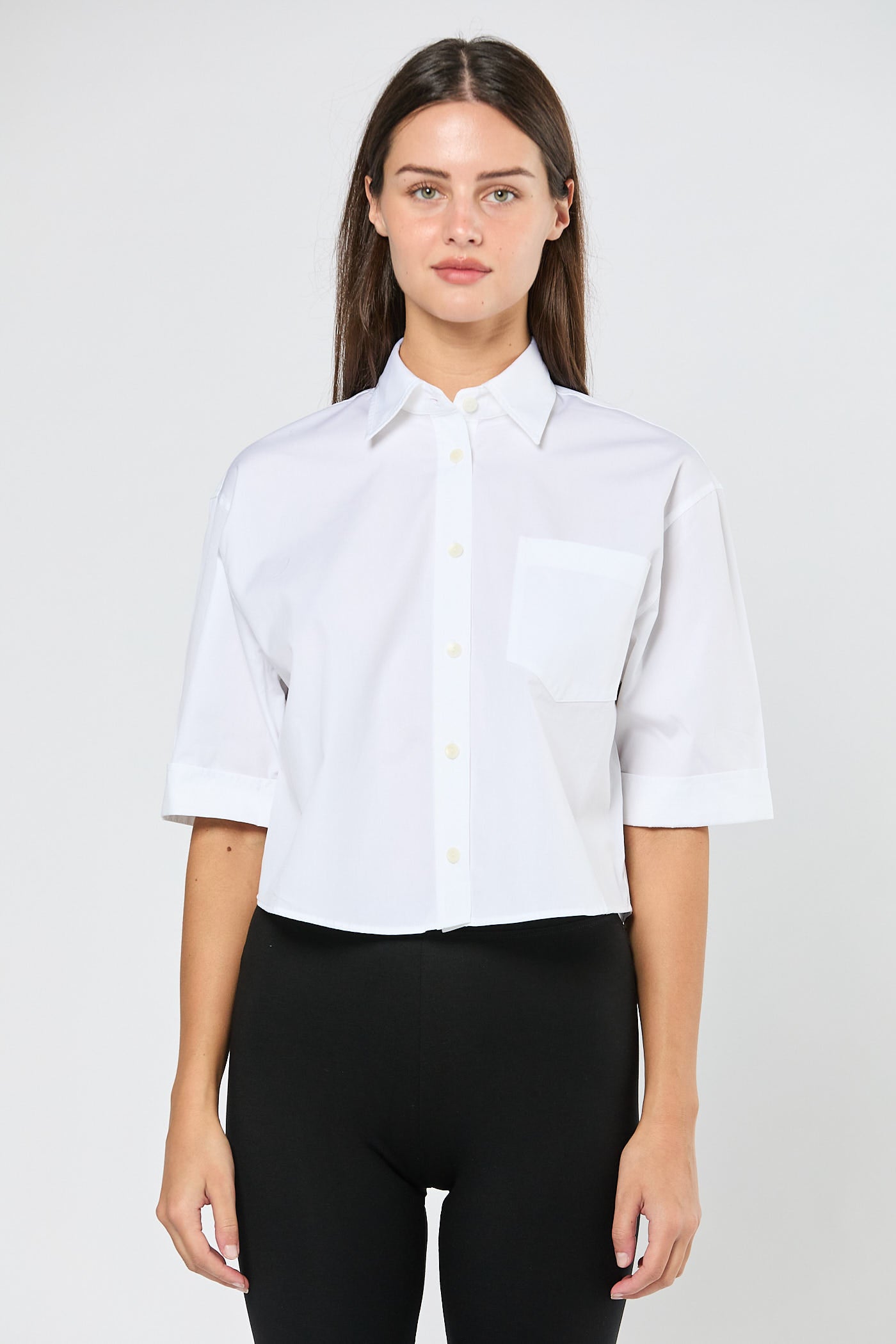 Crop Oversized Short Sleeve