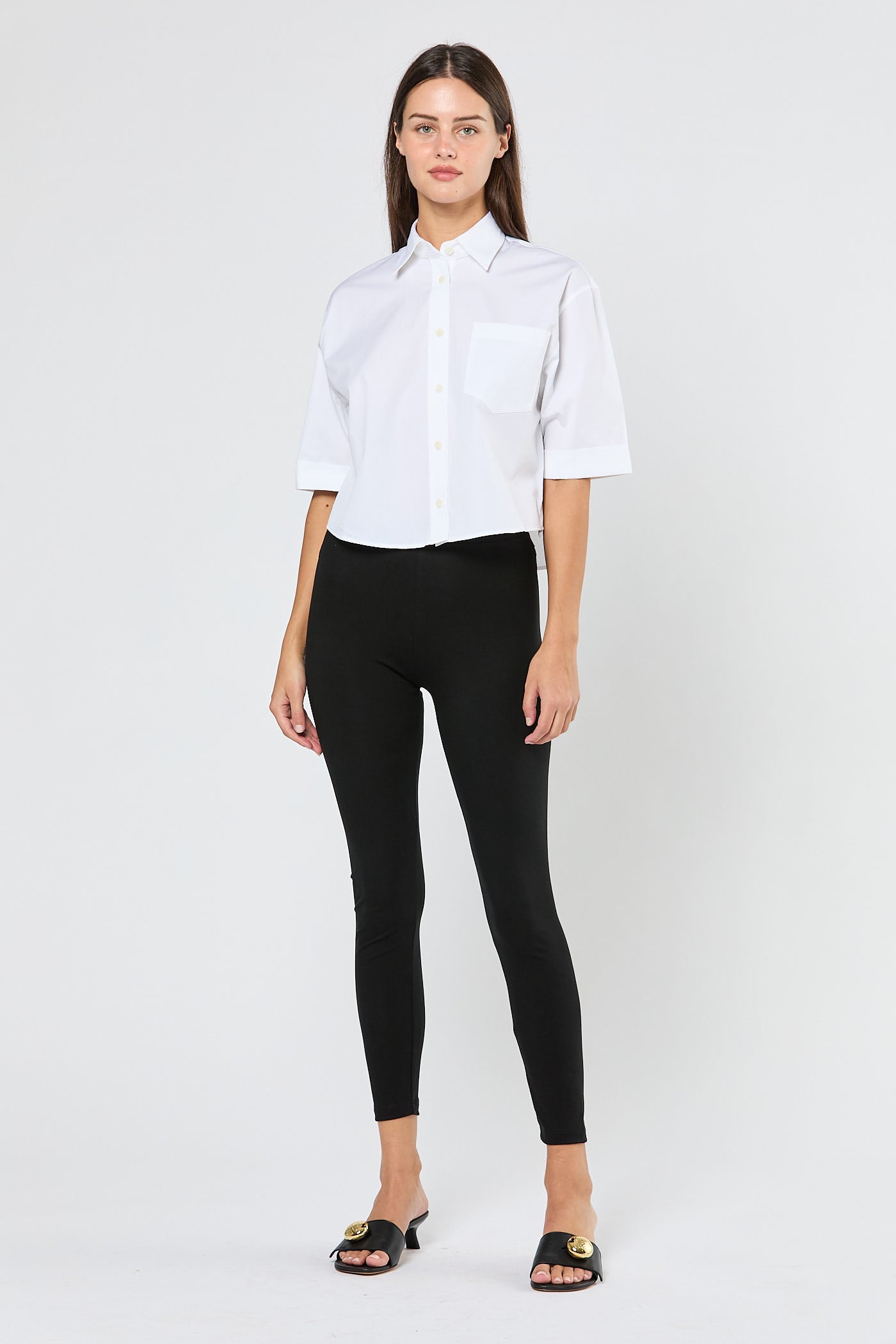 Crop Oversized Short Sleeve