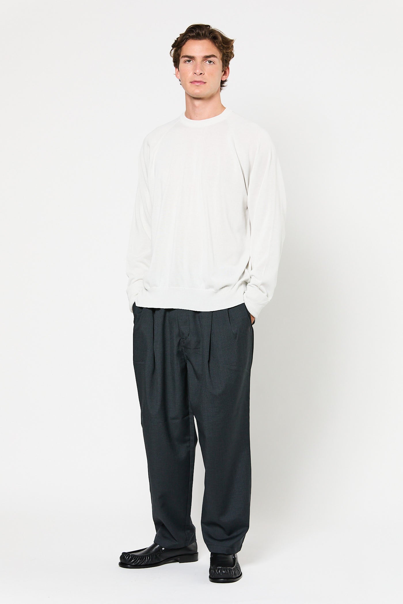 Cotton Silk Pullover