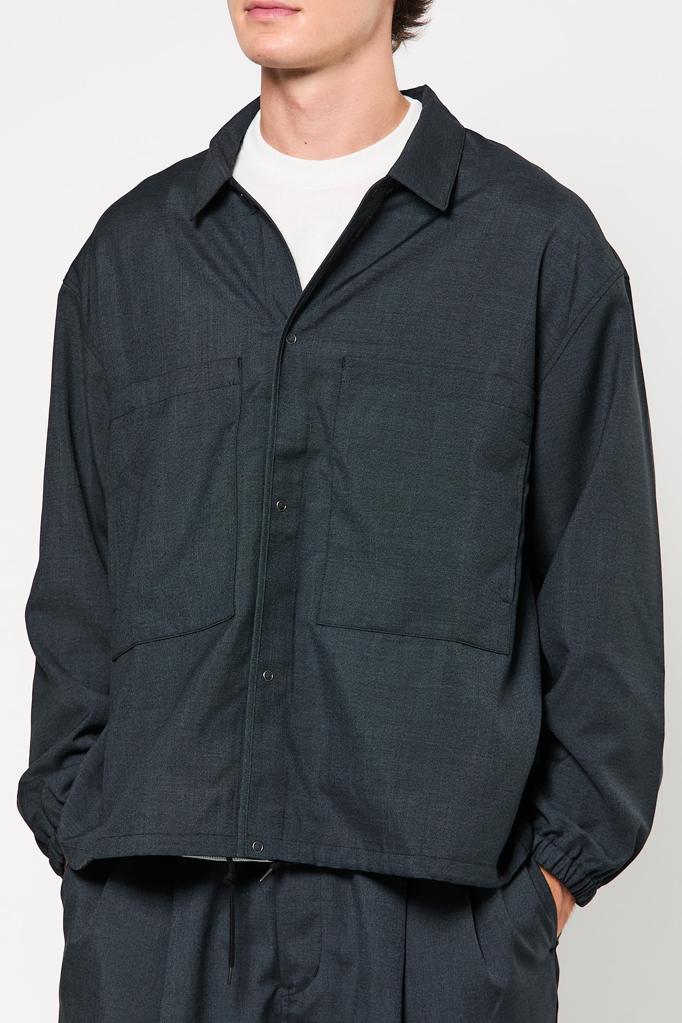 Double Pocket Shirt Jacket