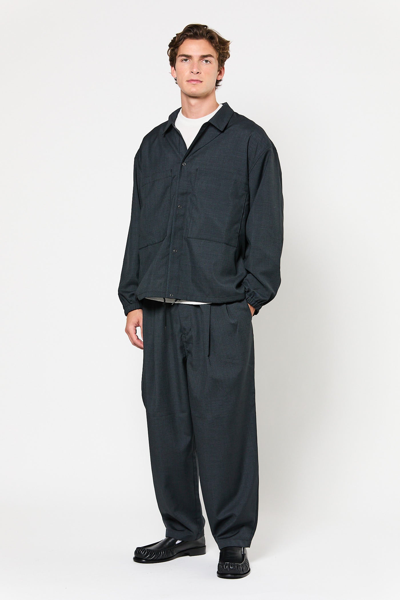 Double Pocket Shirt Jacket