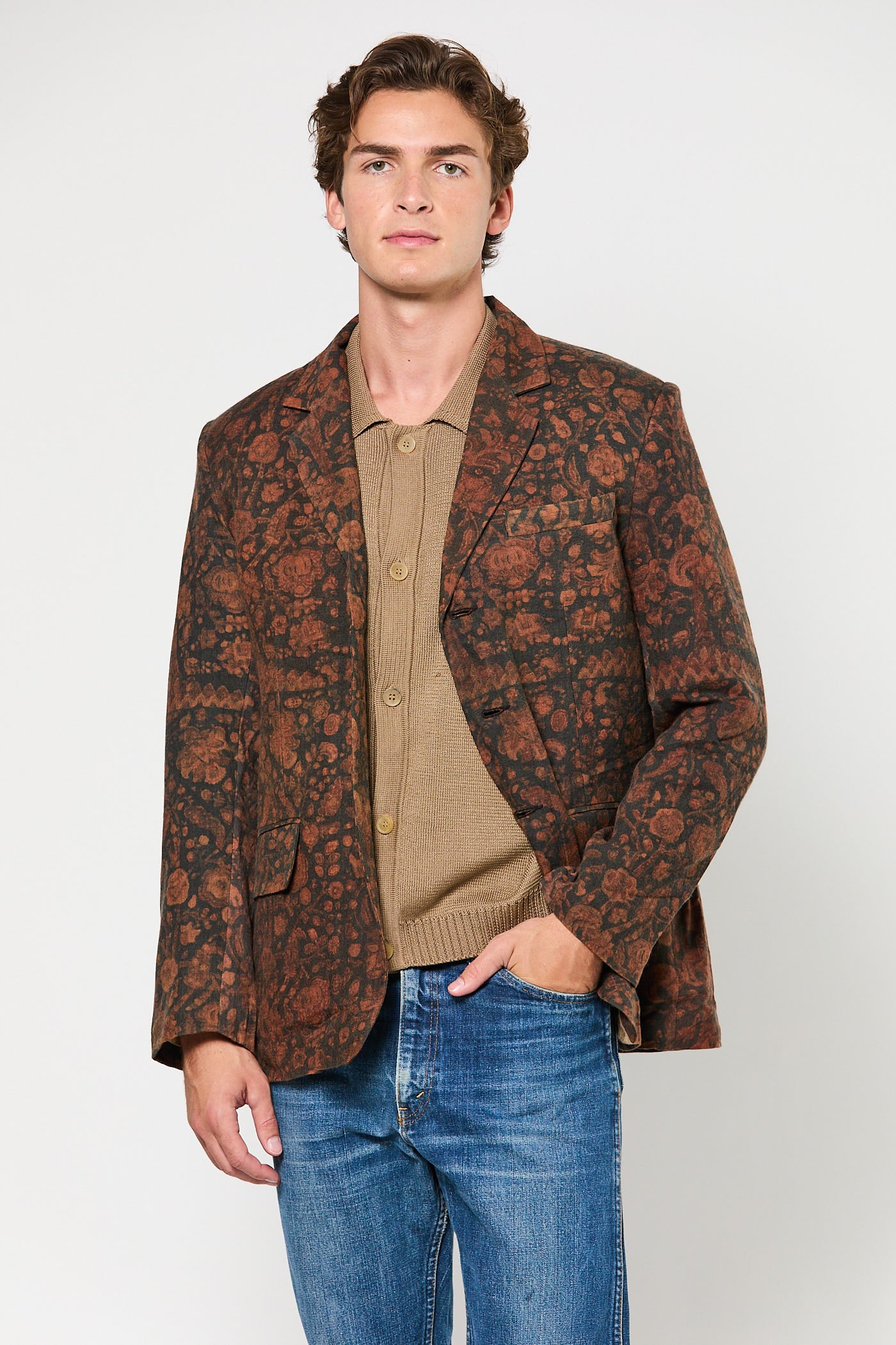 Three Button Blazer