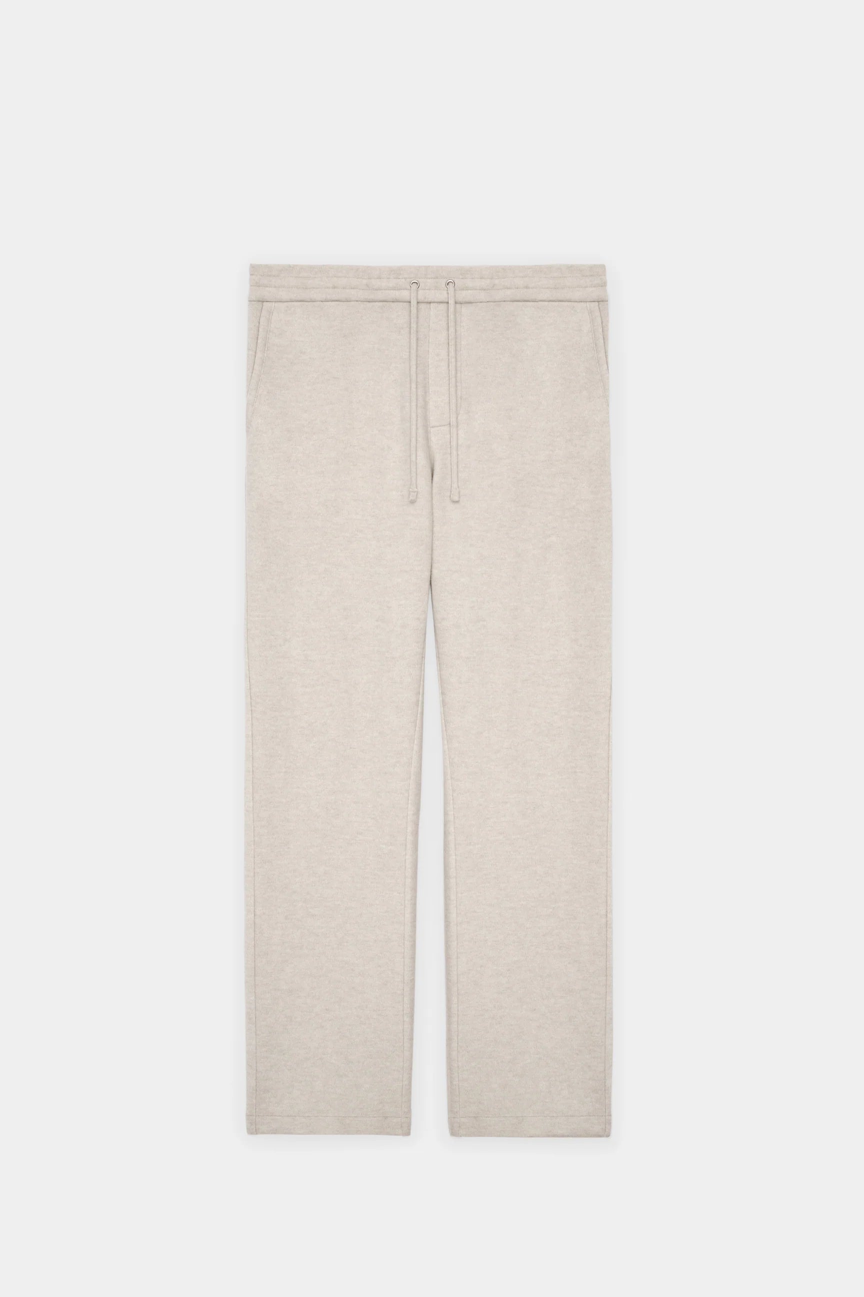 Cashmere Wool Straight Leg Trouser