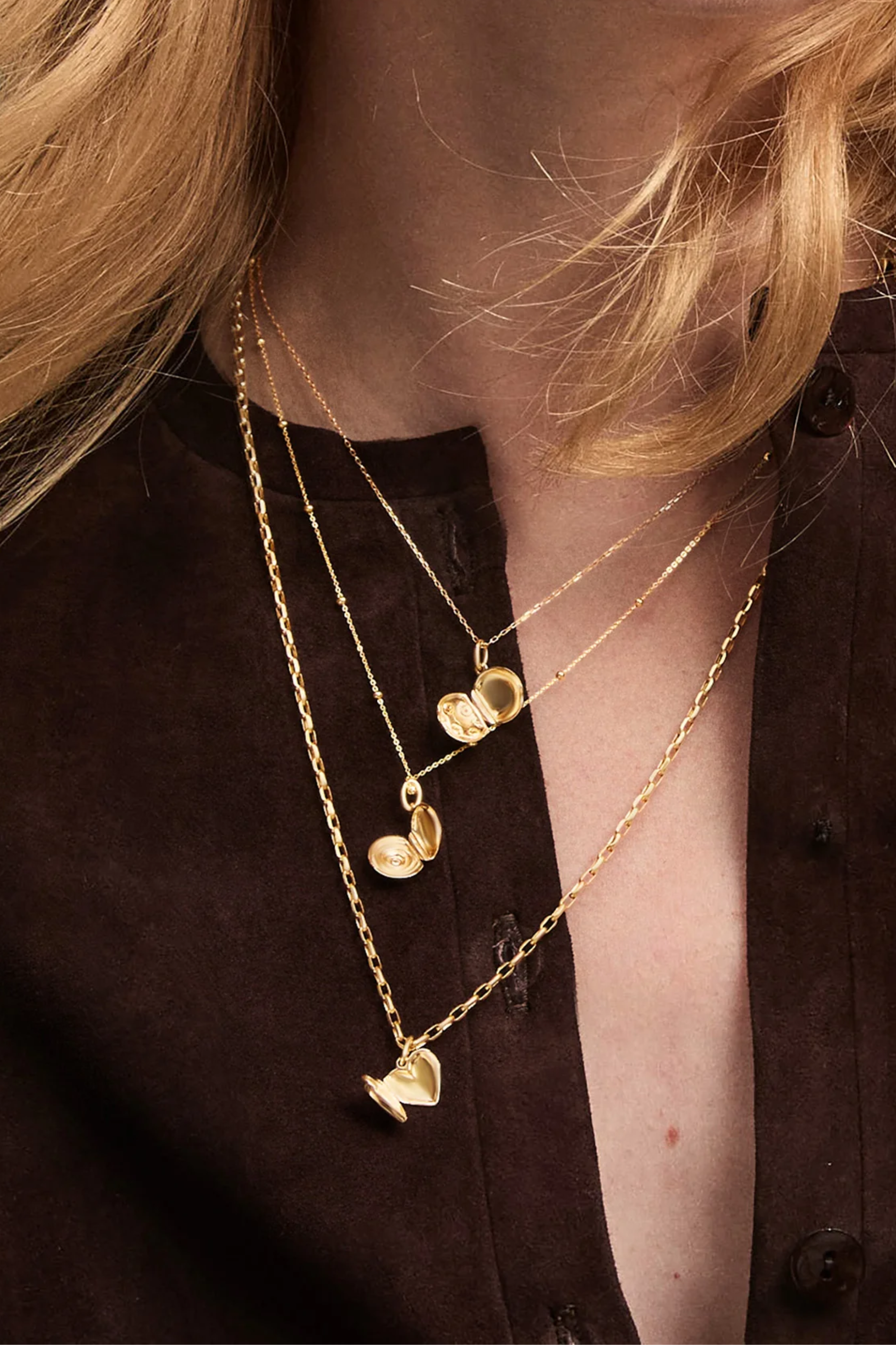 Groovy Diamond Disc Locket Mini Charm