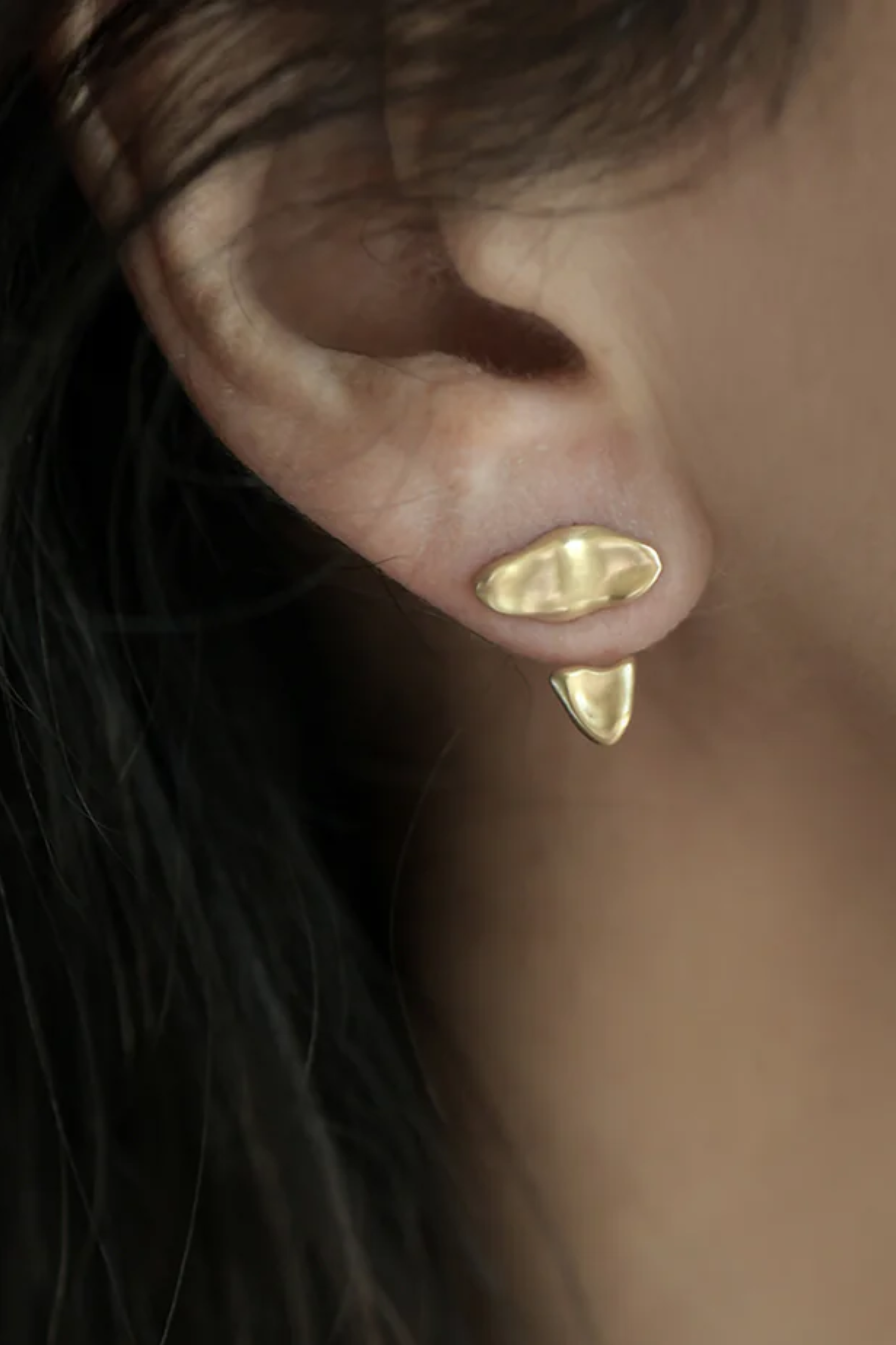 Mini Marquise Stud Earrings