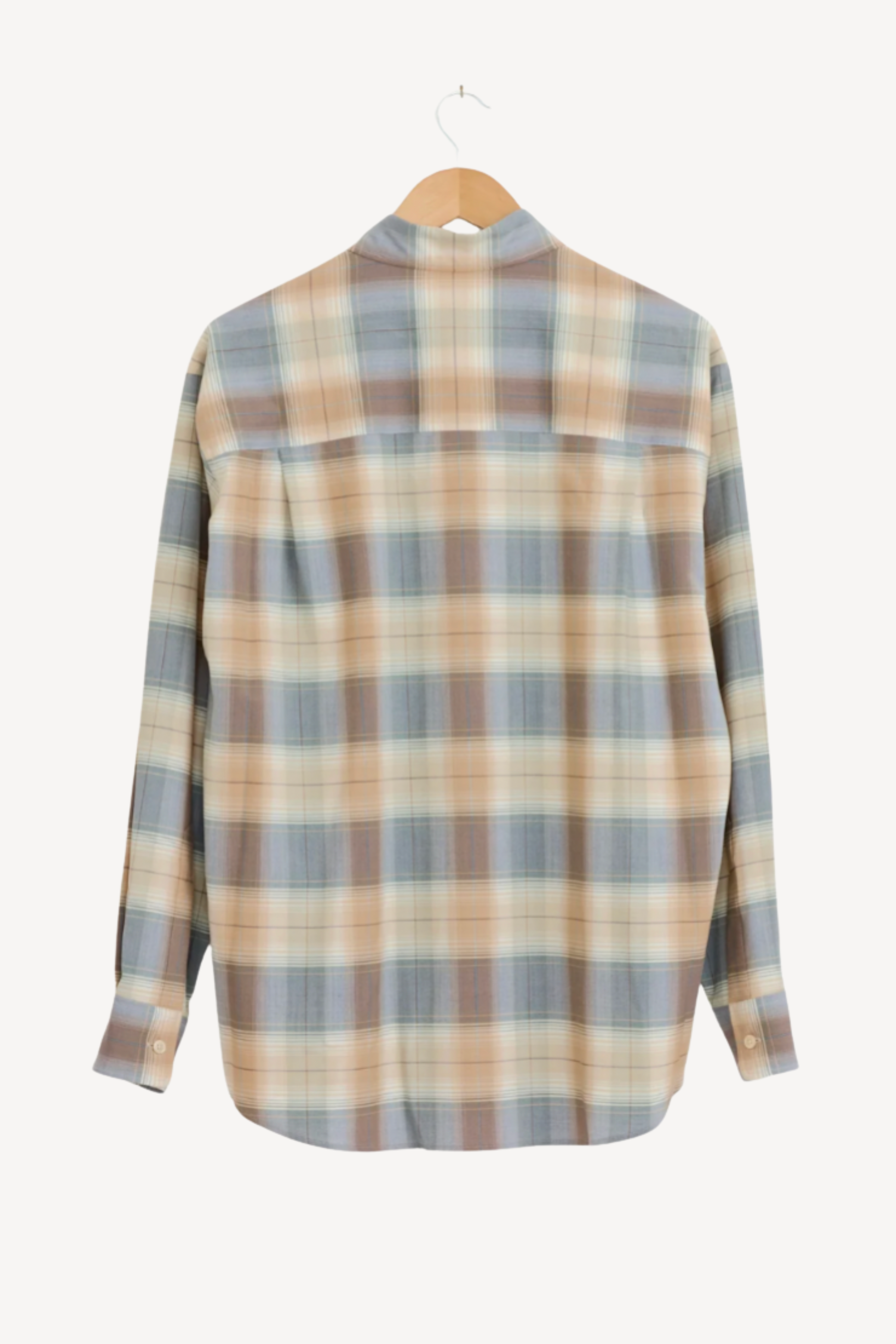 Super Light Wool Check Shirt