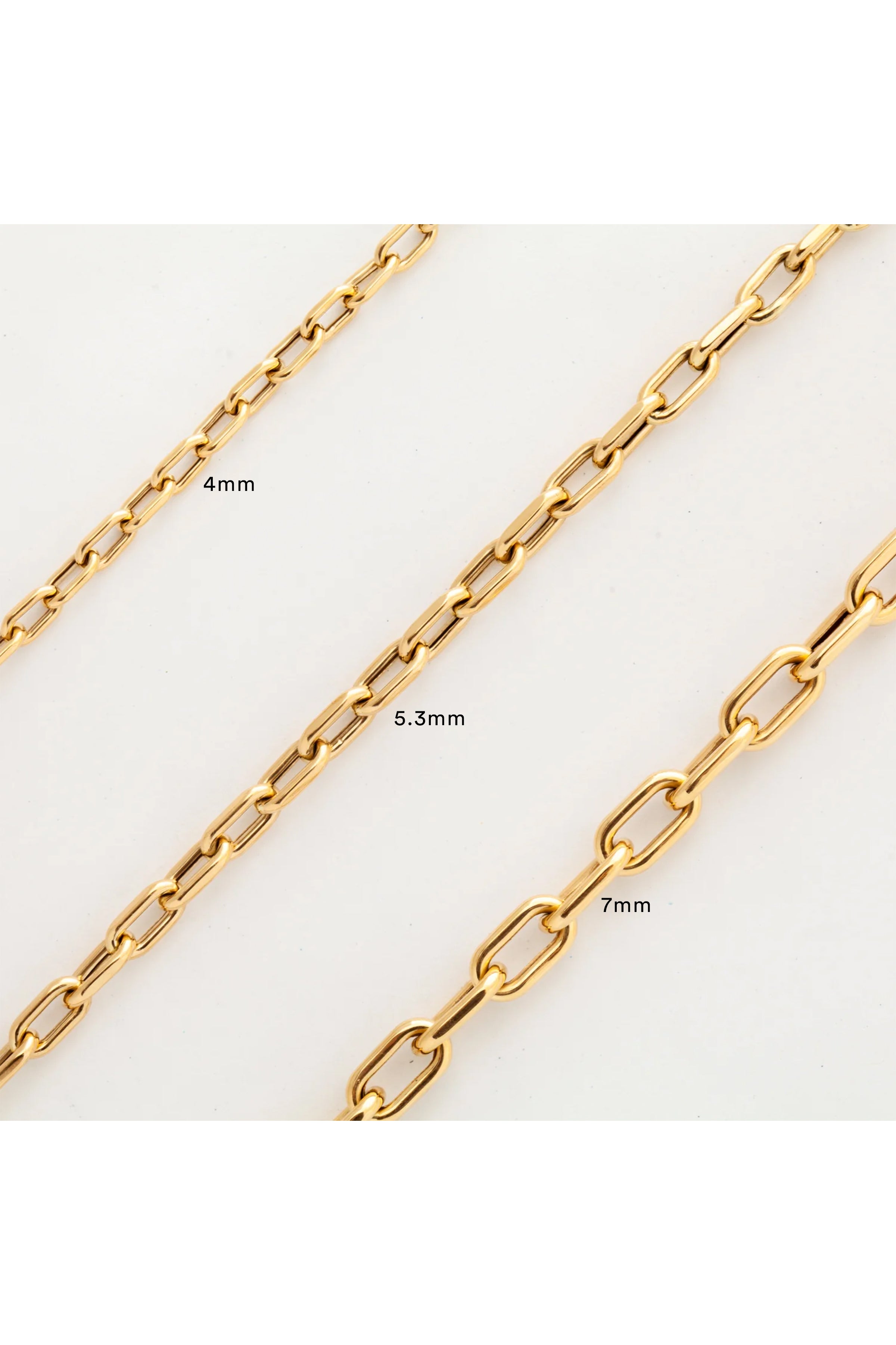 5.3mm Italian Chain Link Necklace