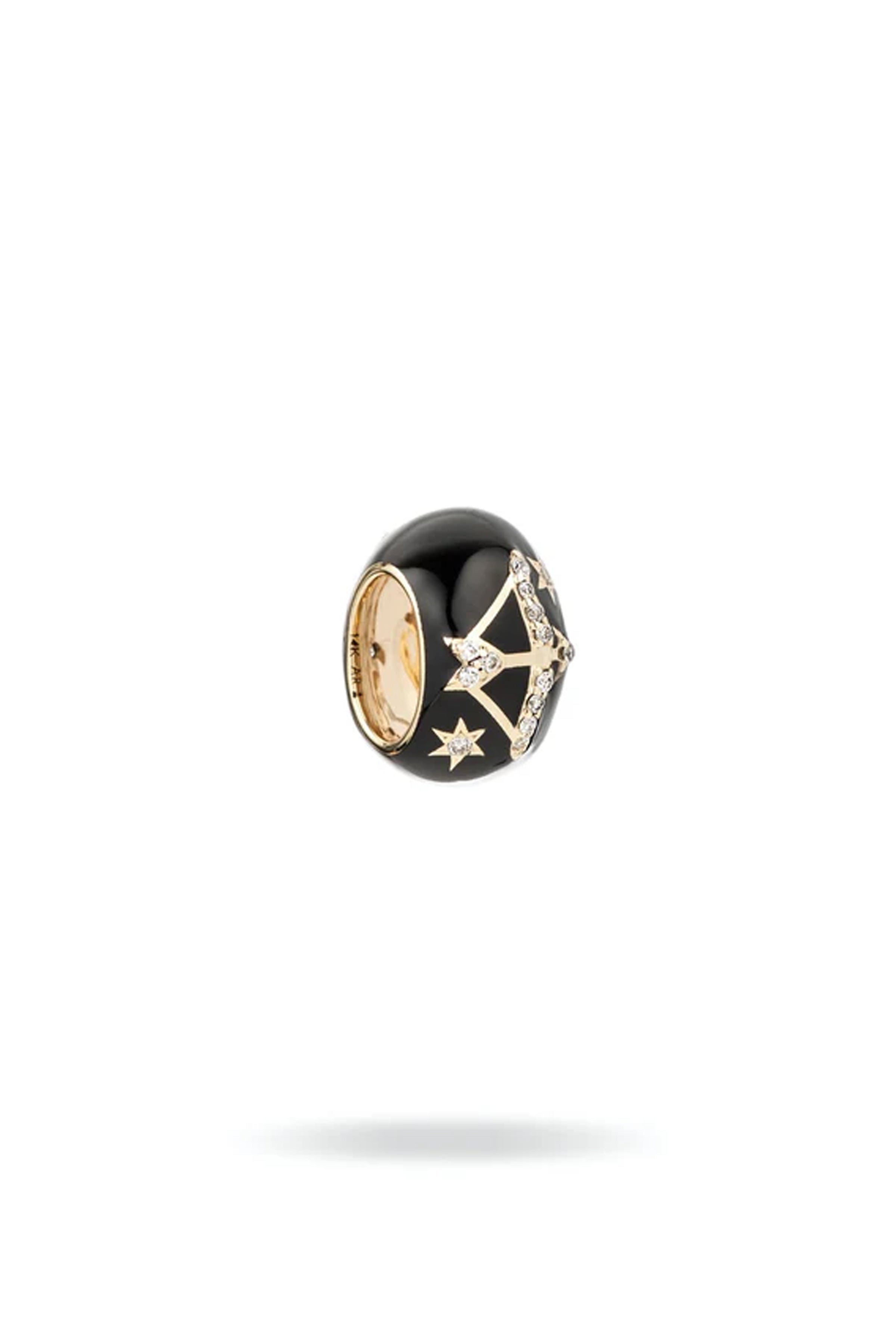 Sagittarius Ceramic Bead