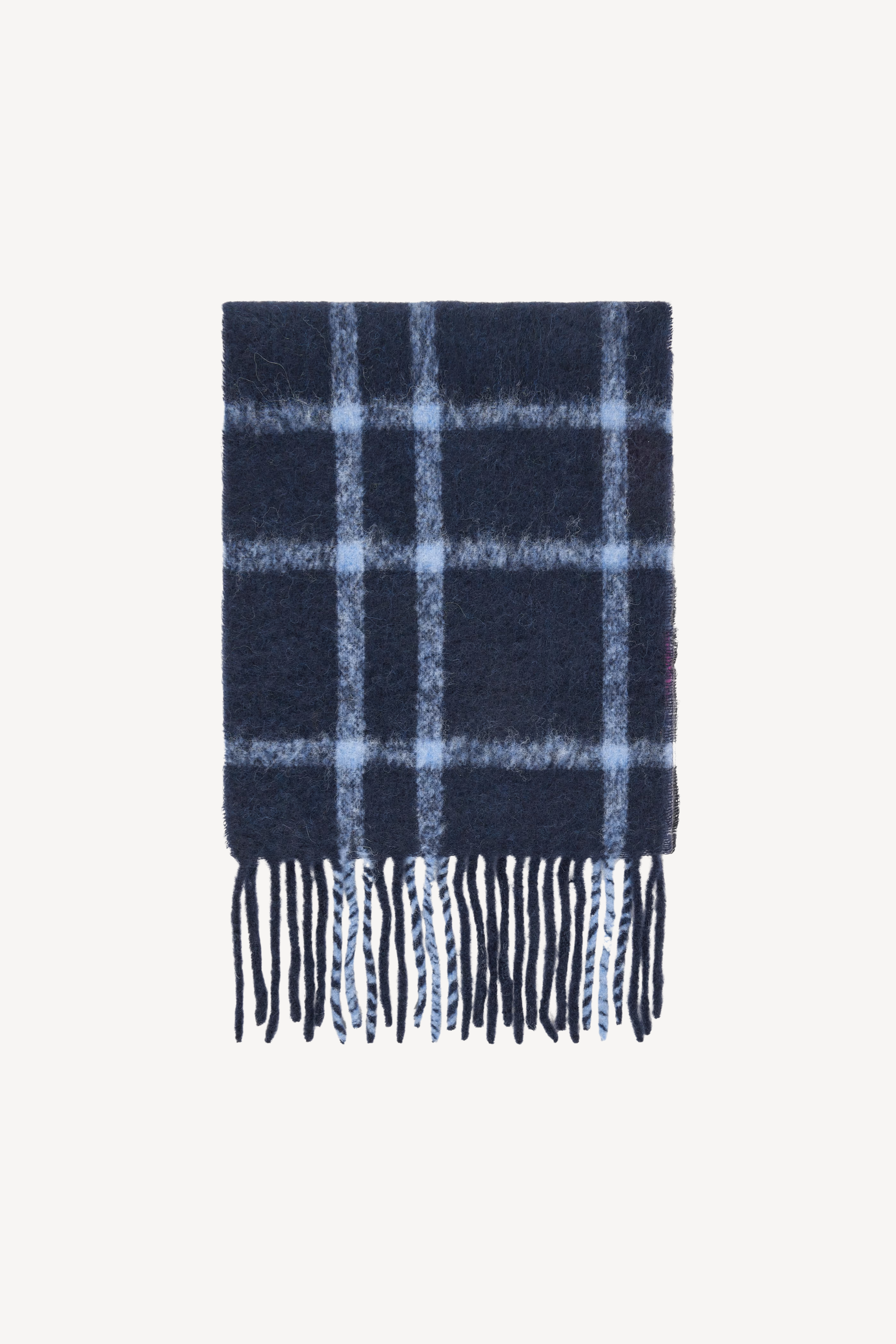 Alpaca Blend Plaid Scarf