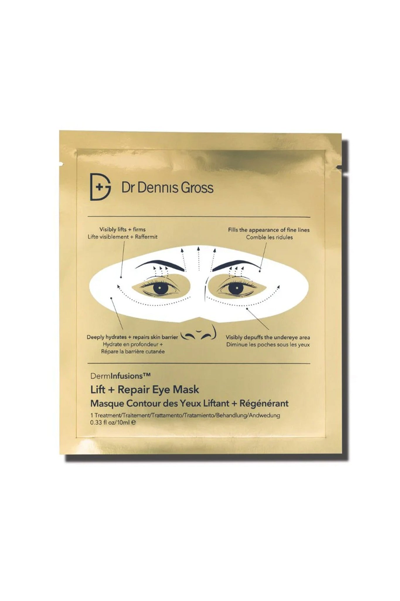 DermInfusions Lift + Repair Eye Mask