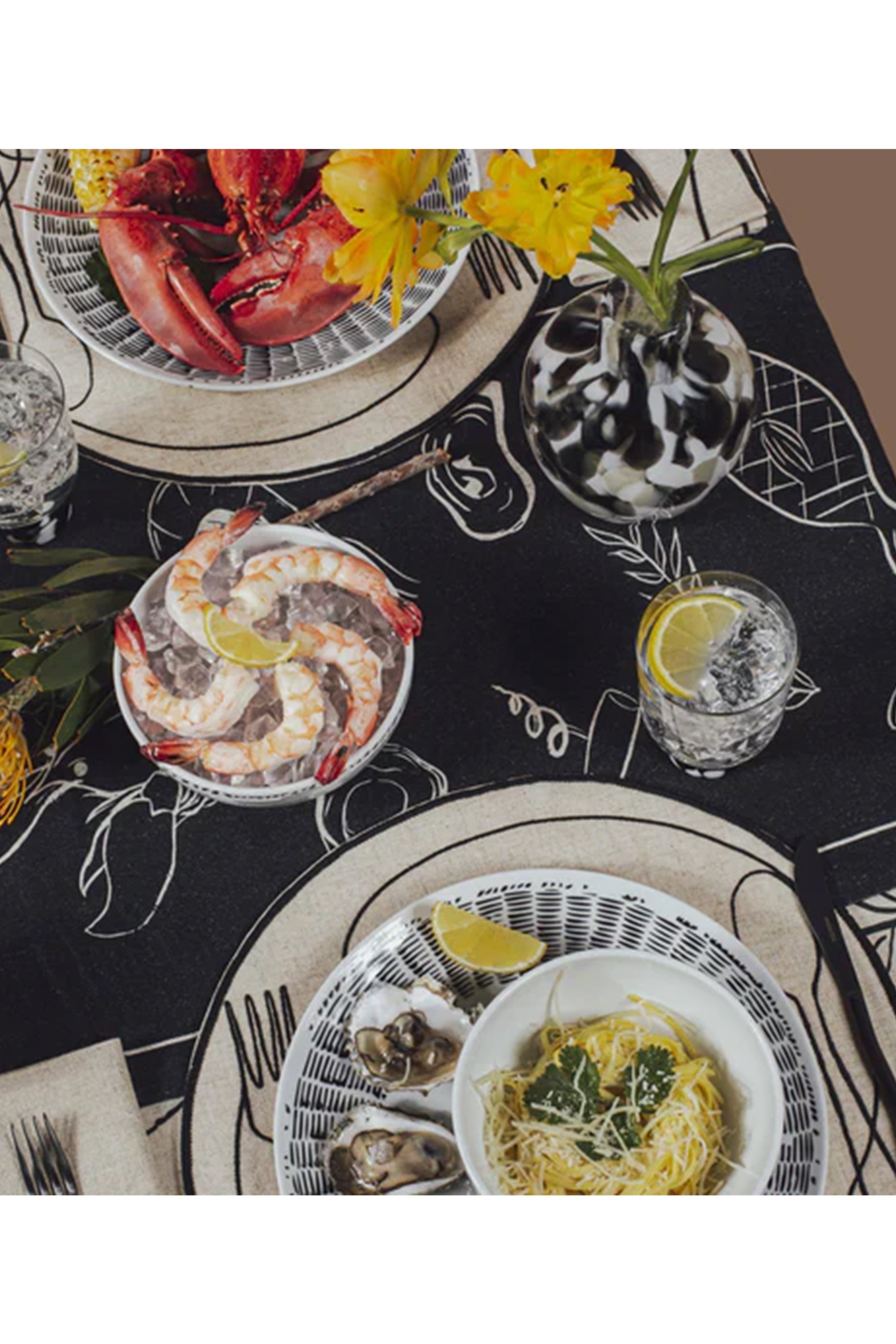 Embroidered Table Runner