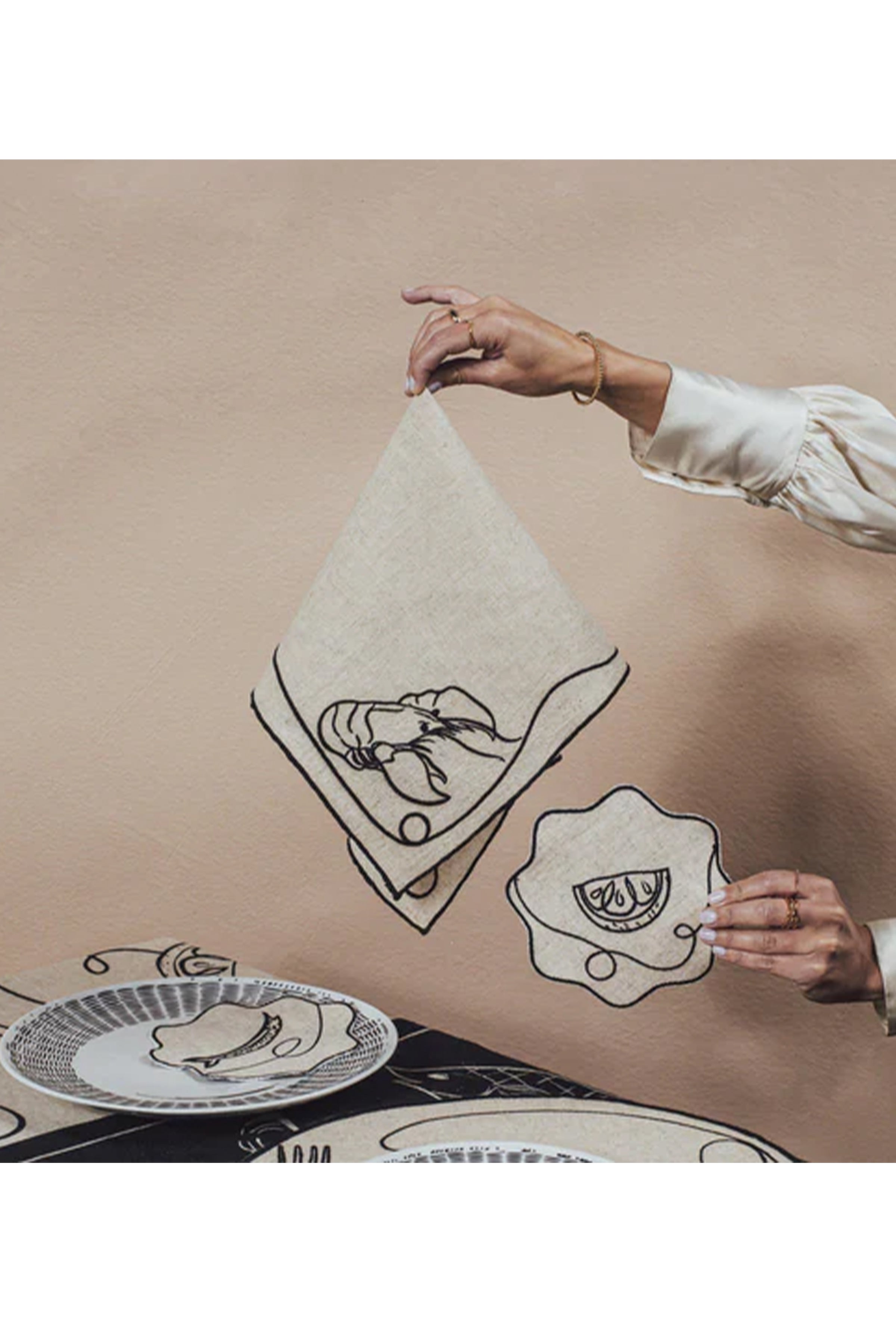 Embroidered Napkins