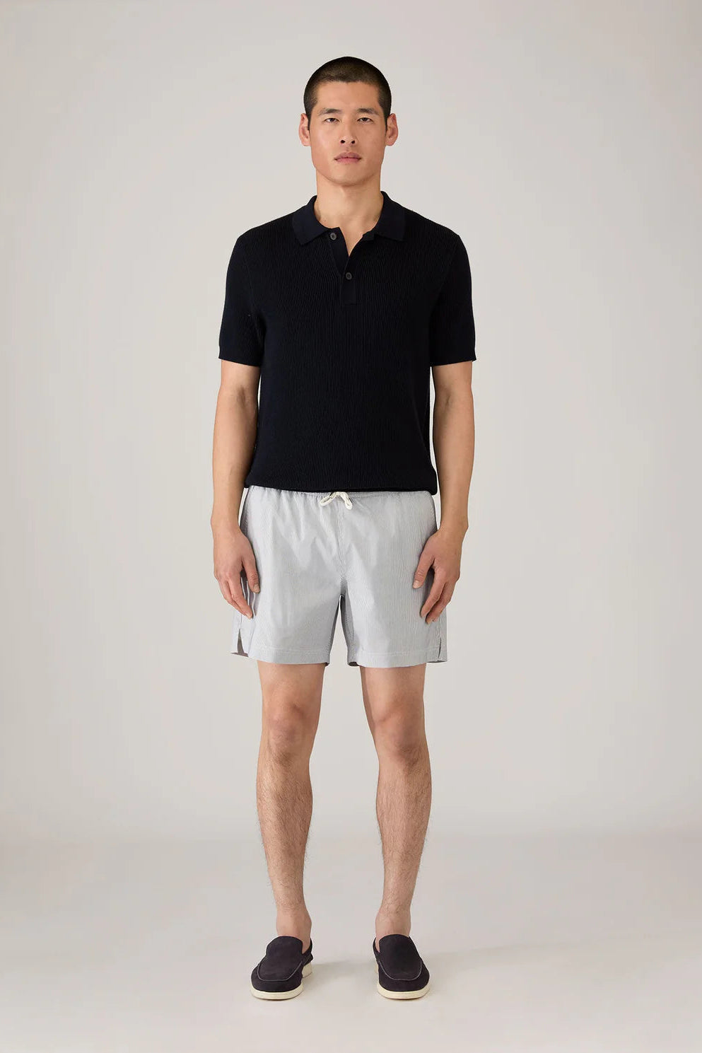 Fine Stripe Swimshort