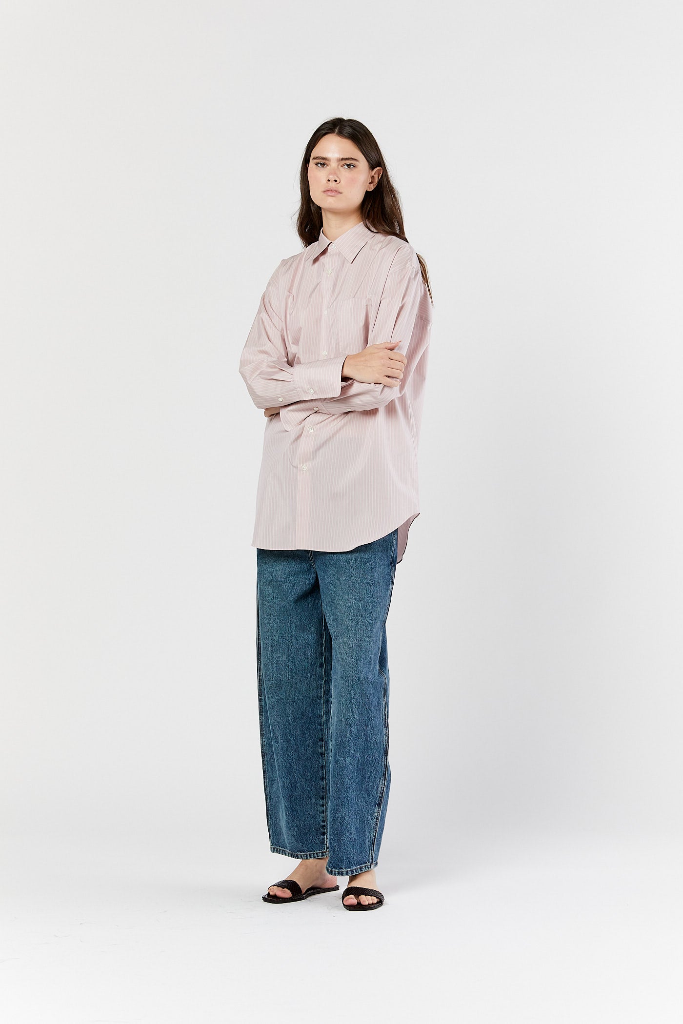 Pink Finx Stripe Shirt – ByGeorge