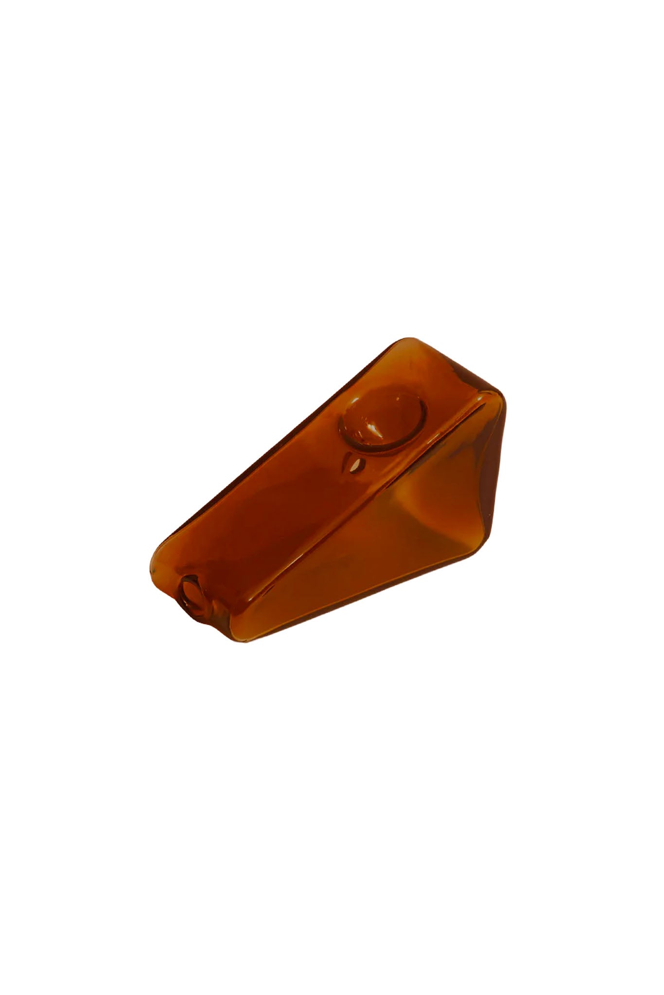 Amber Triangle Pipe