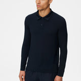Natural Tennis Long Sleeve Polo