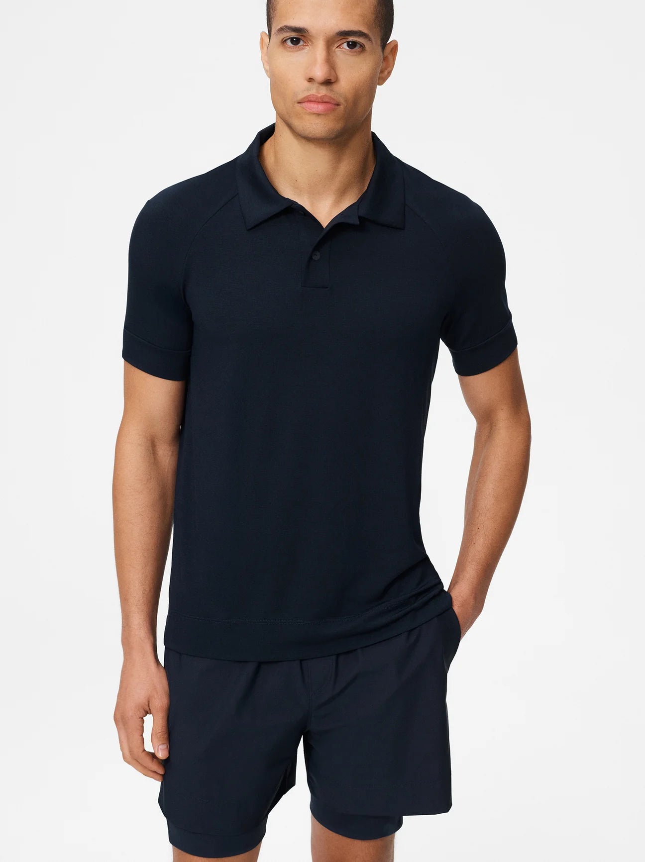 Tennis Short (with Liner) in Navy
