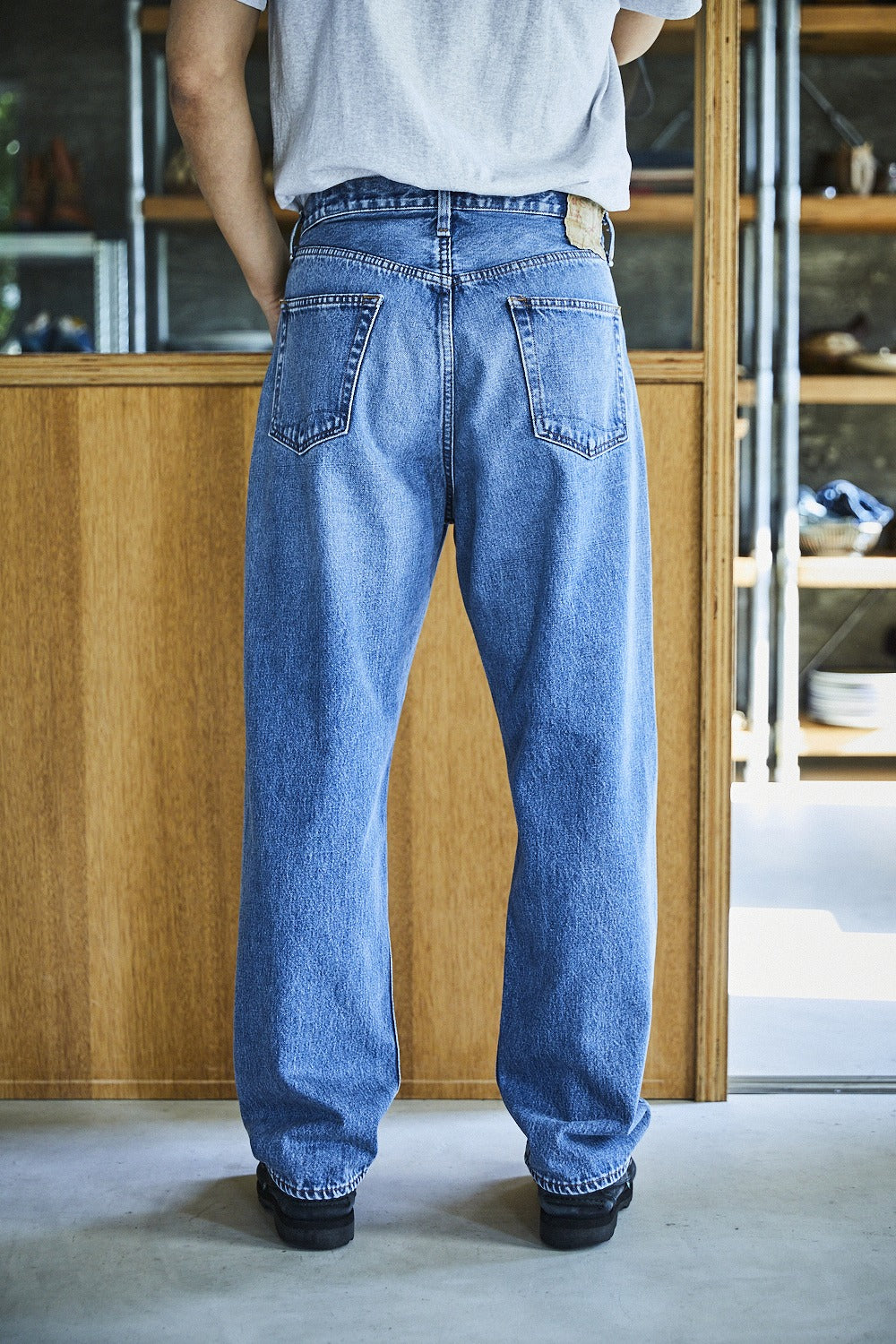101 DAD'S FIT DENIM PANTS