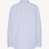 Gavina Shirt in White Blue Stripe