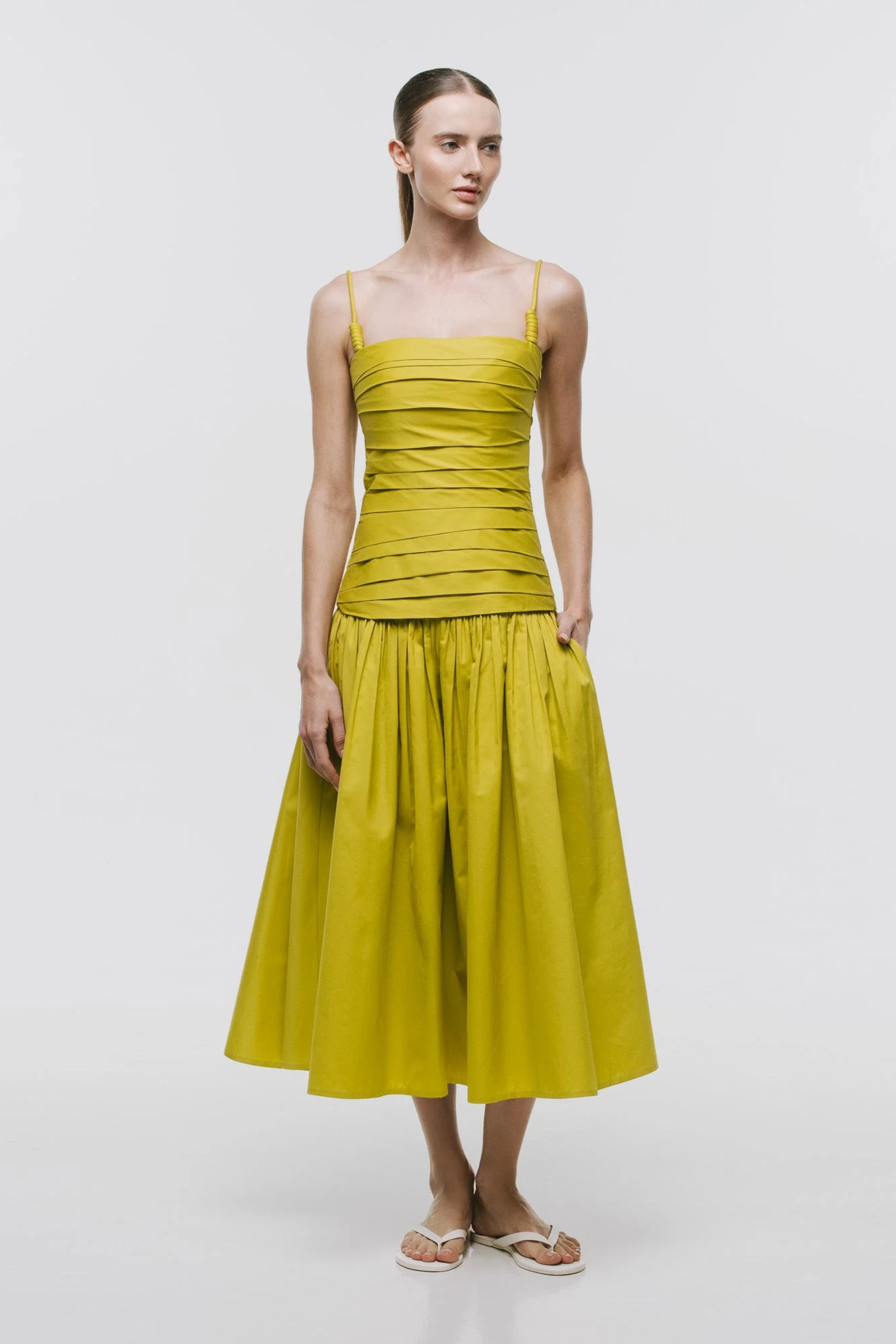 Trazos Midi Dress