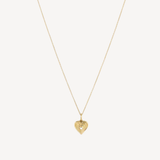 Groovy Diamond Heart Locket Mini Charm