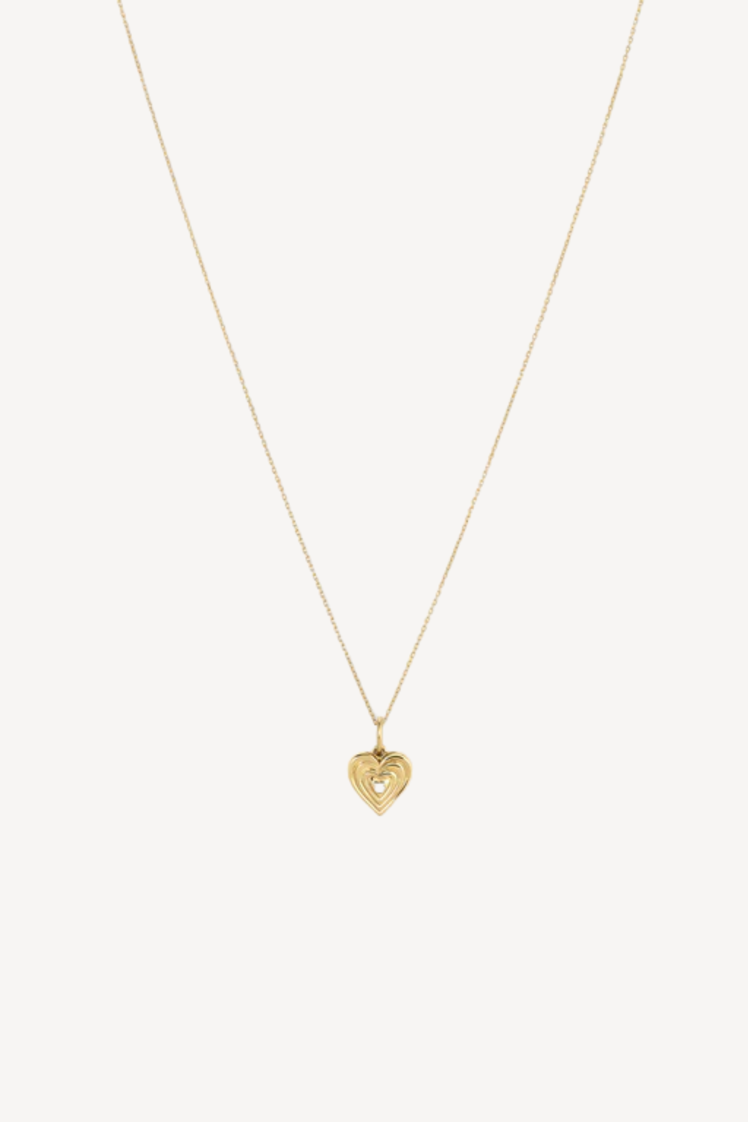 Groovy Diamond Heart Locket Mini Charm