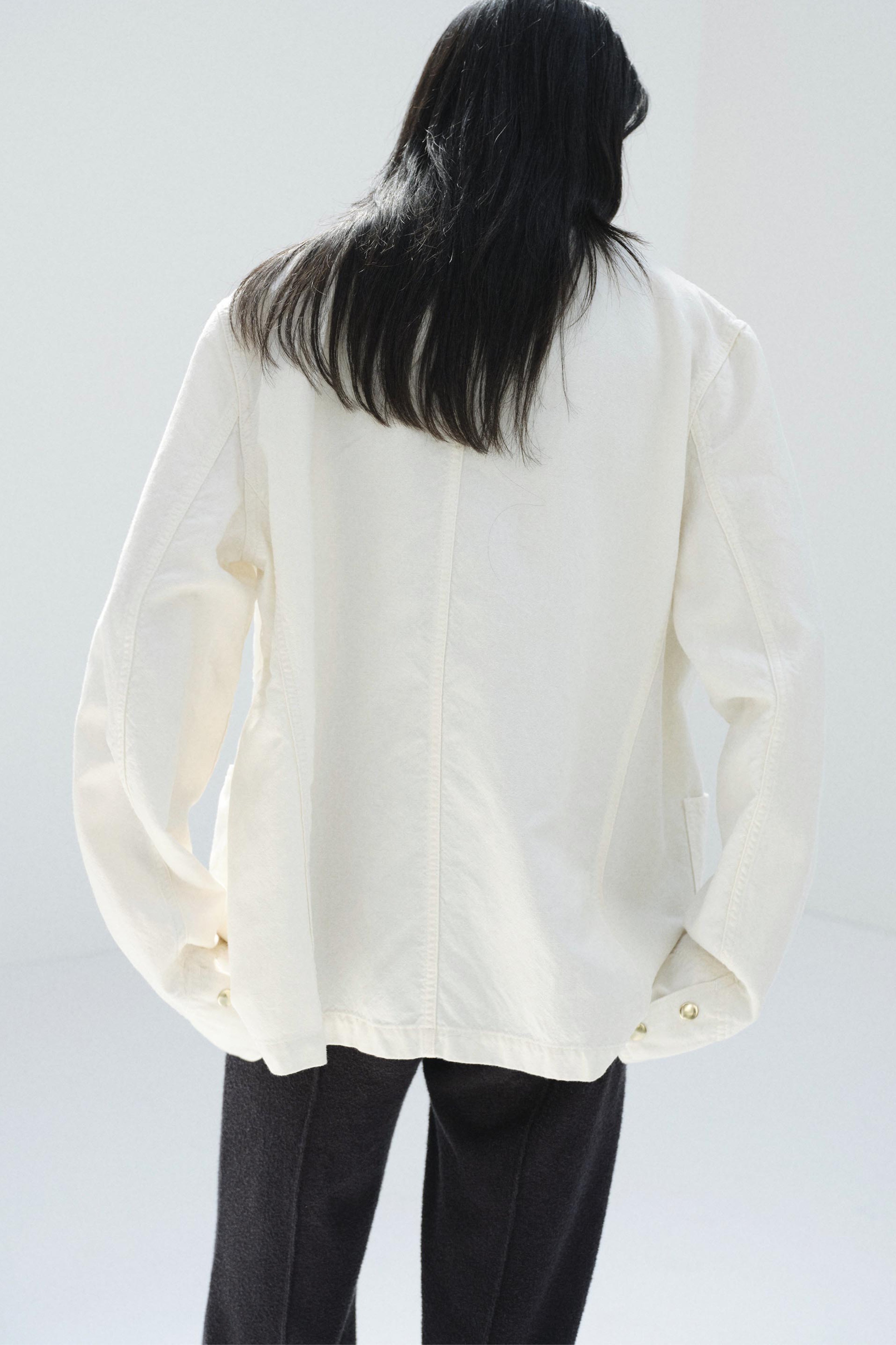 Wool Cotton Linen Ox Work Jacket