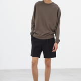 Wool Cotton Linen Shorts
