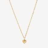 Groovy Diamond Heart Locket Mini Charm
