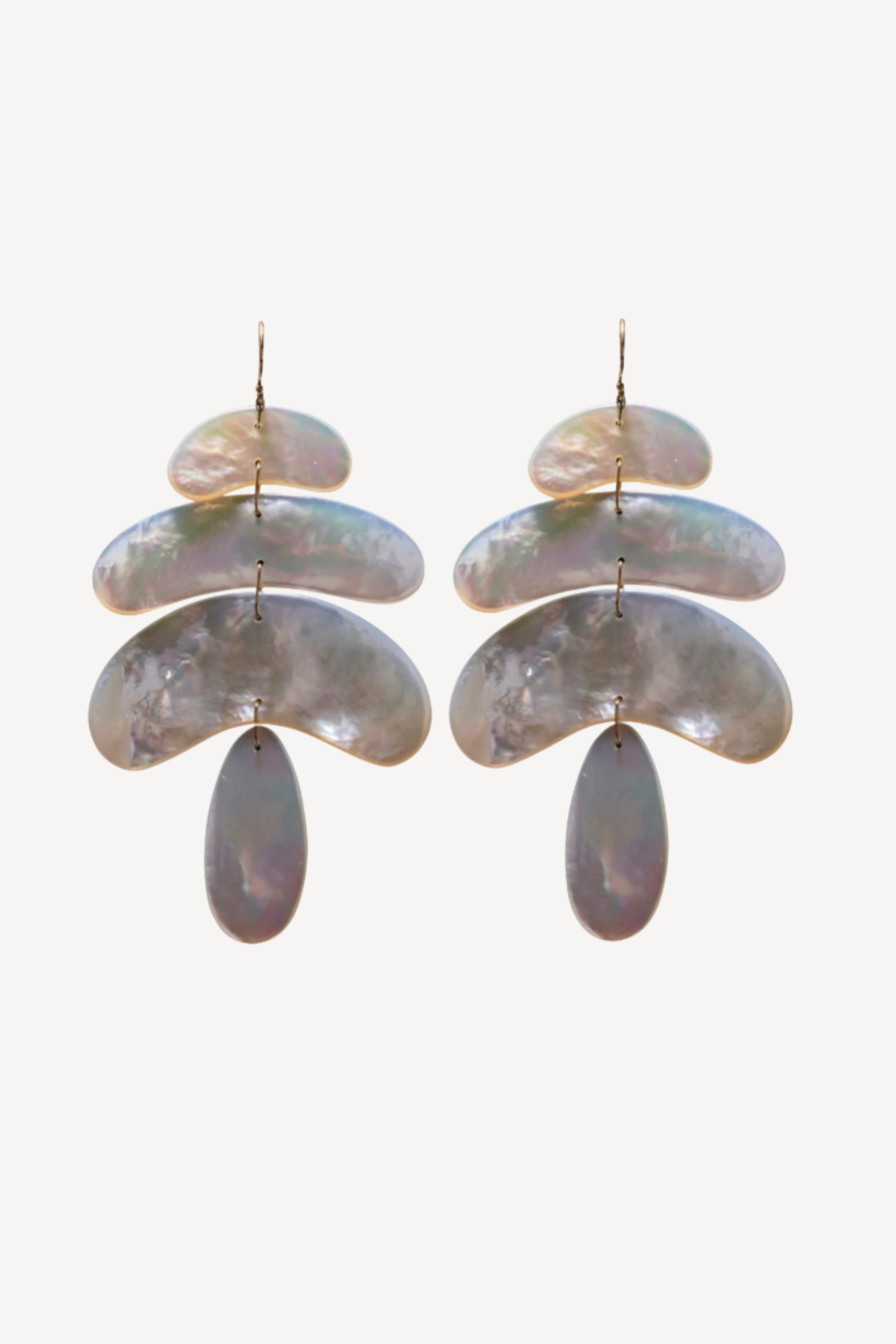 18K Large Totem Earrings