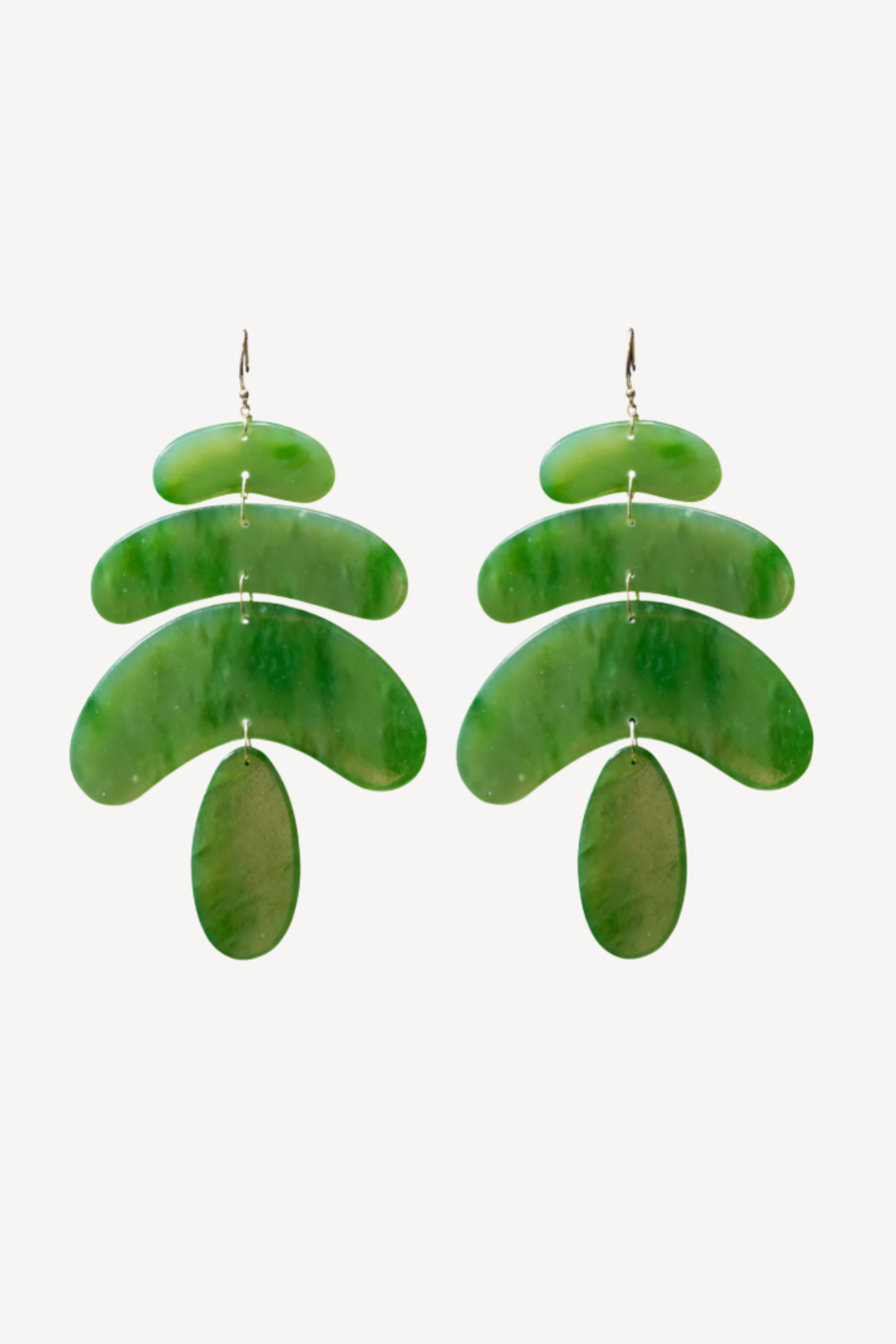 18K Large Totem Earrings