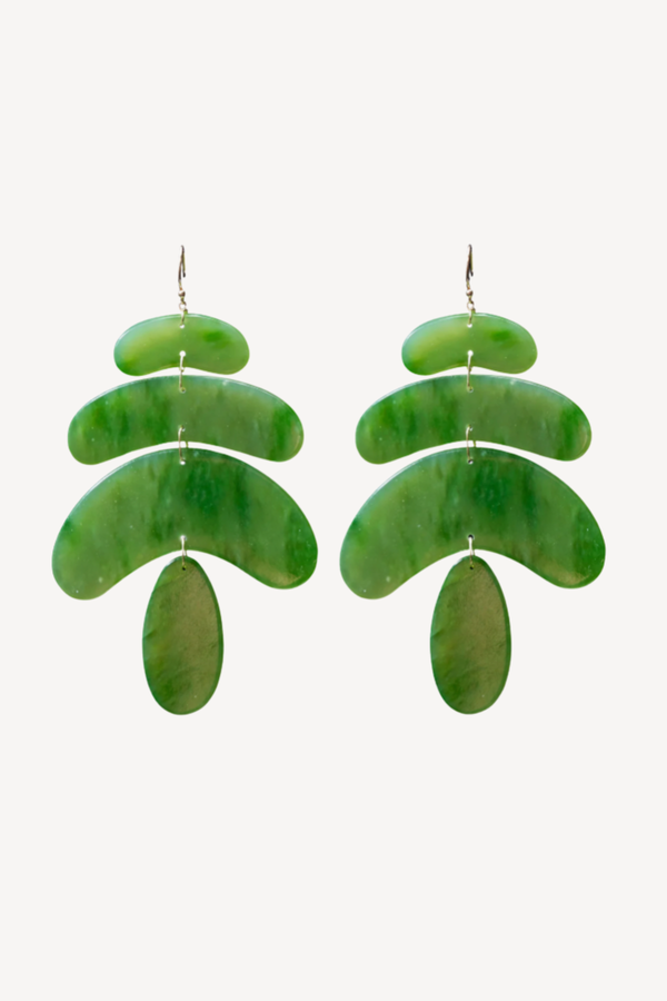 18K Large Totem Earrings